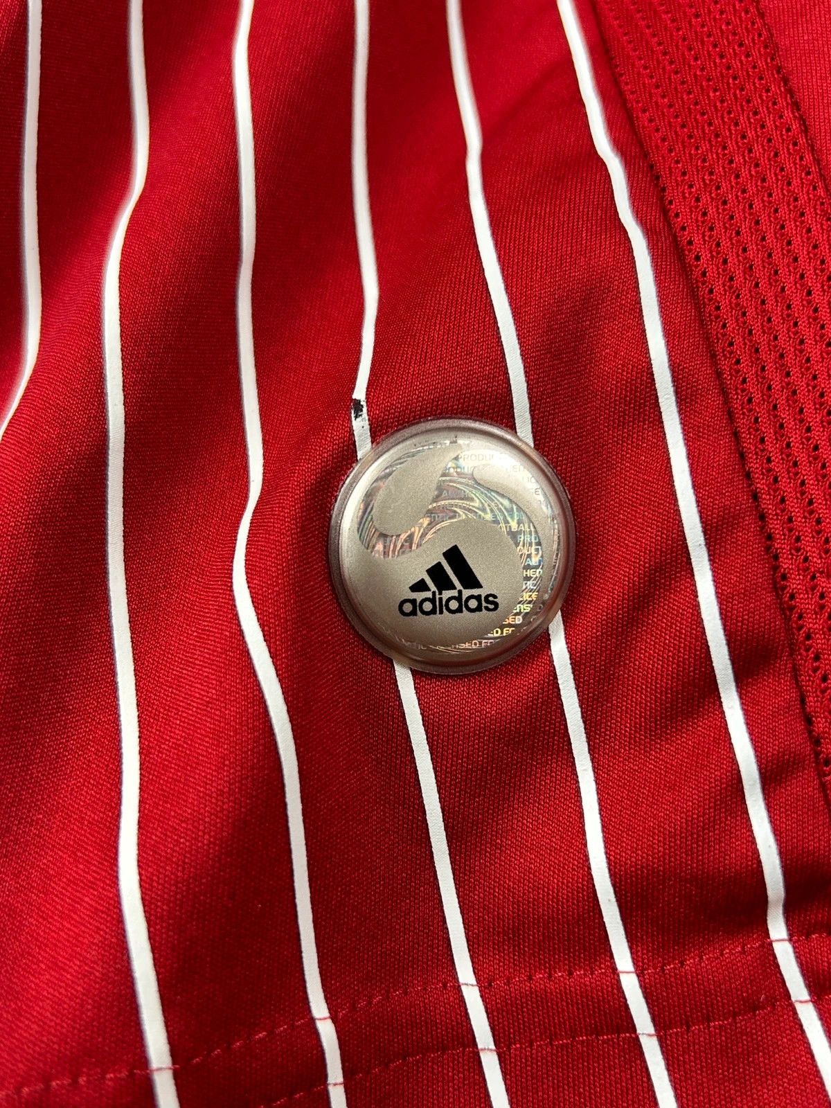 Adidas × Vintage Adidas Danmark 2007 football training soccer t shirt red Size US M / EU 48-50 / 2 - 4 Thumbnail