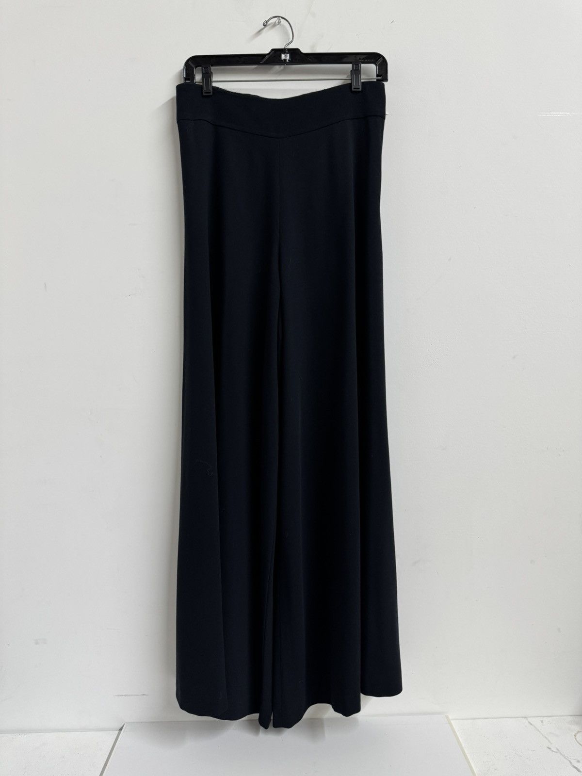 Balmain Balmain Paris Wide Leg High Waisted Trousers – Black Size 26" / US 2 / IT 38 - 1 Thumbnail