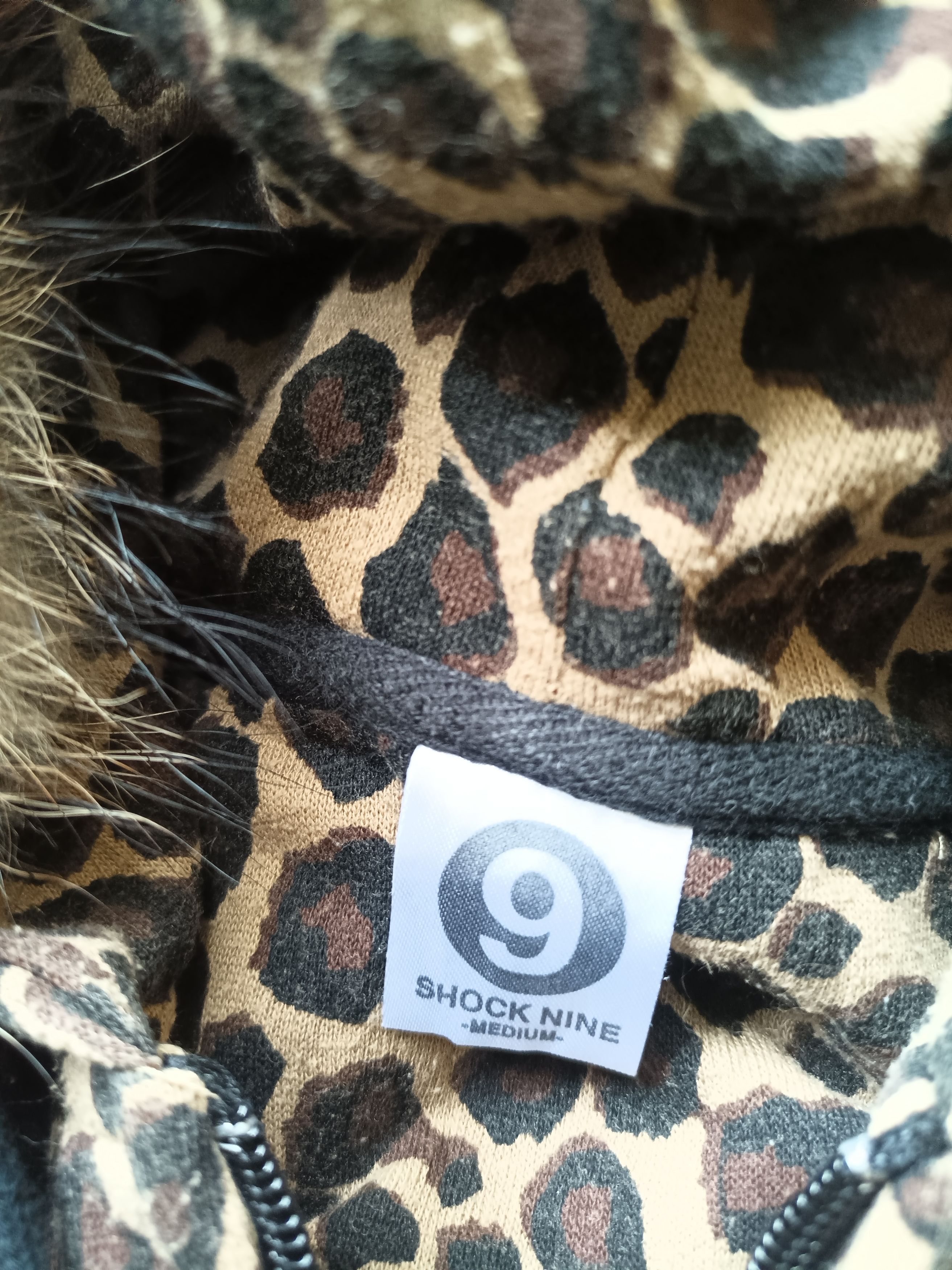 If Six Was Nine × Japanese Brand × Le Grande Bleu (L.G.B.) Y2K SHOCK NINE Leopard Ear Fur Zipper Hoodie Size US M / EU 48-50 / 2 - 12 Thumbnail