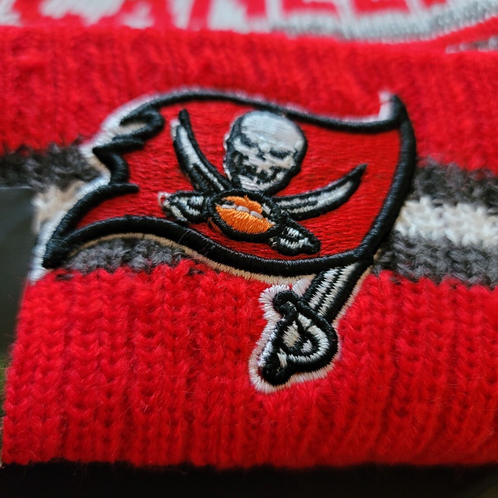 Other NWT Tampa Bay Buccaneers Sports Knit Pom Beanie Fleece Lined Size ONE SIZE - 2 Thumbnail