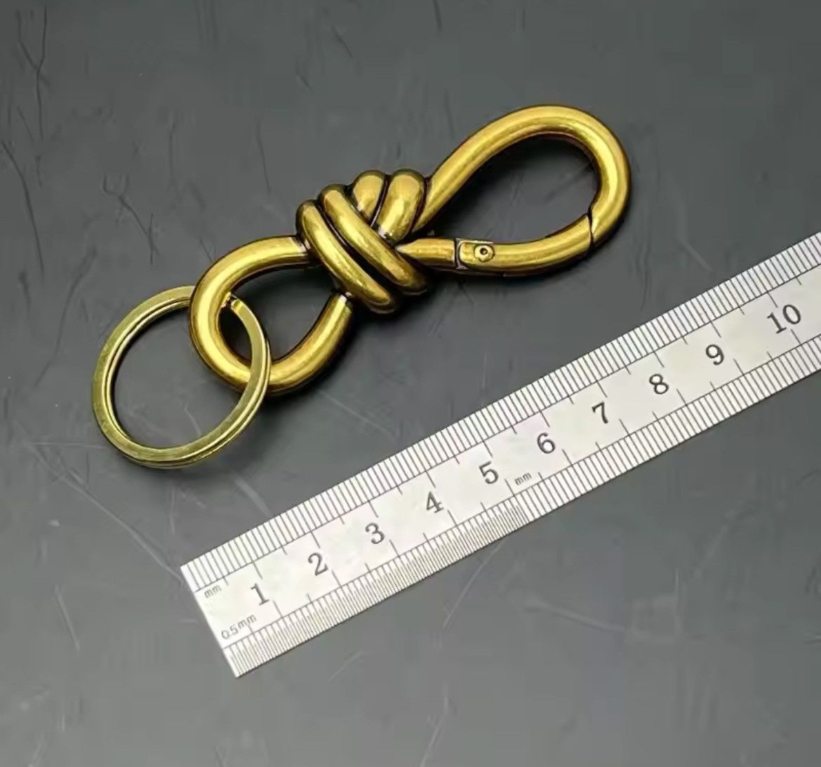 Vintage Golden Chain Jeans Carabiner Set Size ONE SIZE - 3 Thumbnail