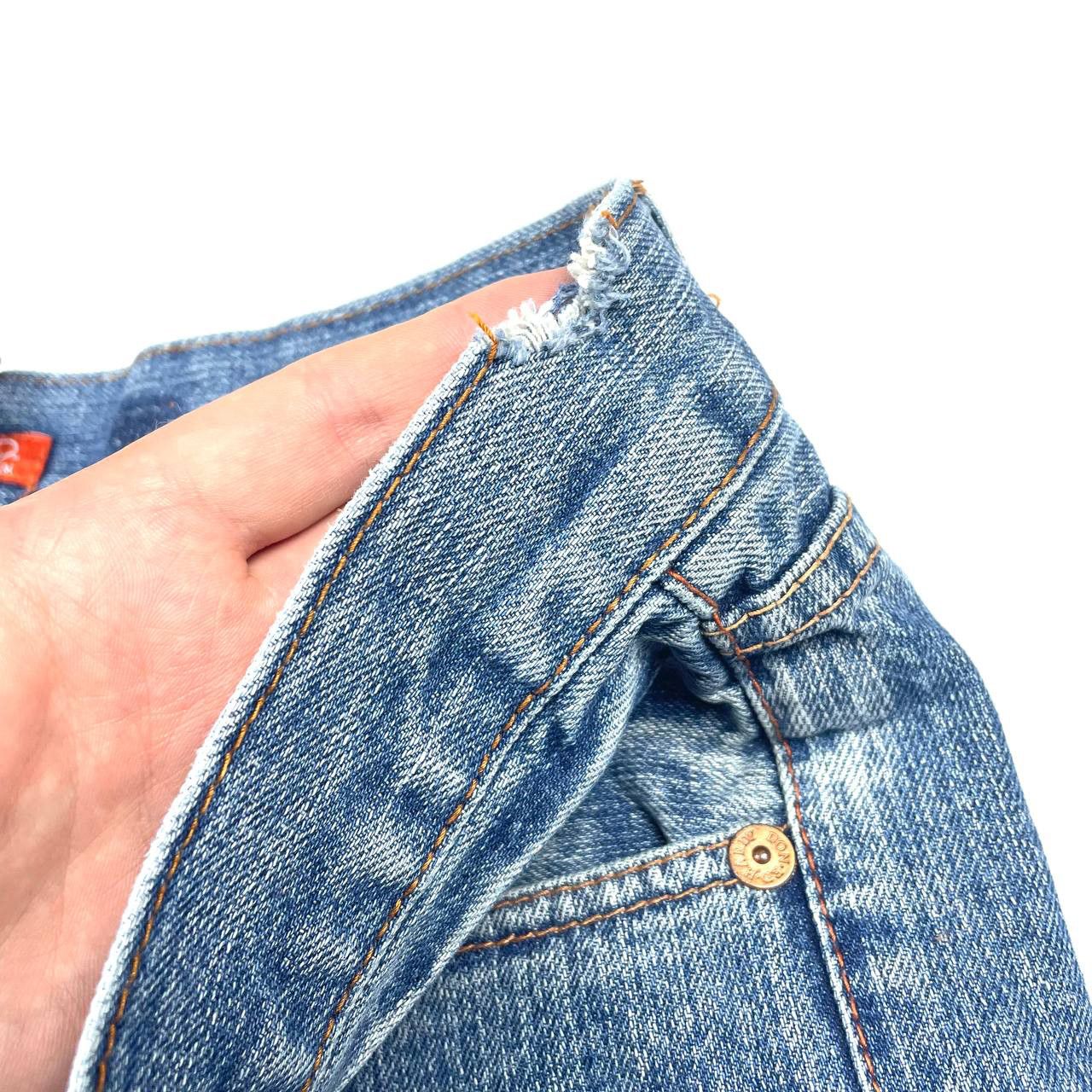 Ed Hardy Crazy Rare Ed Hardy Avant Garde Denim Jeans Size: 32 - 33 Size US 33 - 11 Thumbnail