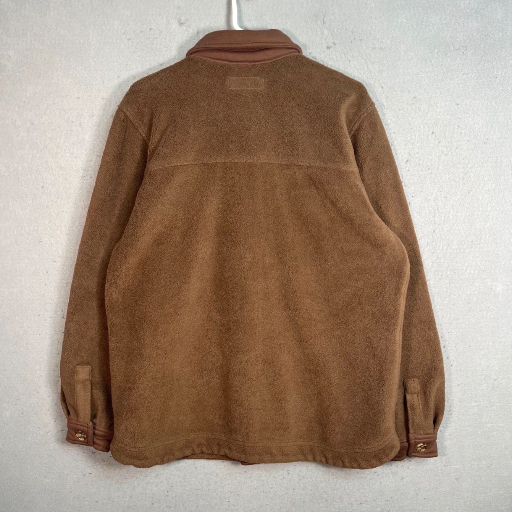 Vintage BLANKNYC Womens Brown Fleece Chore Jacket L Size Parka Jacket Regular Size L / US 10 / IT 46 - 2 Thumbnail