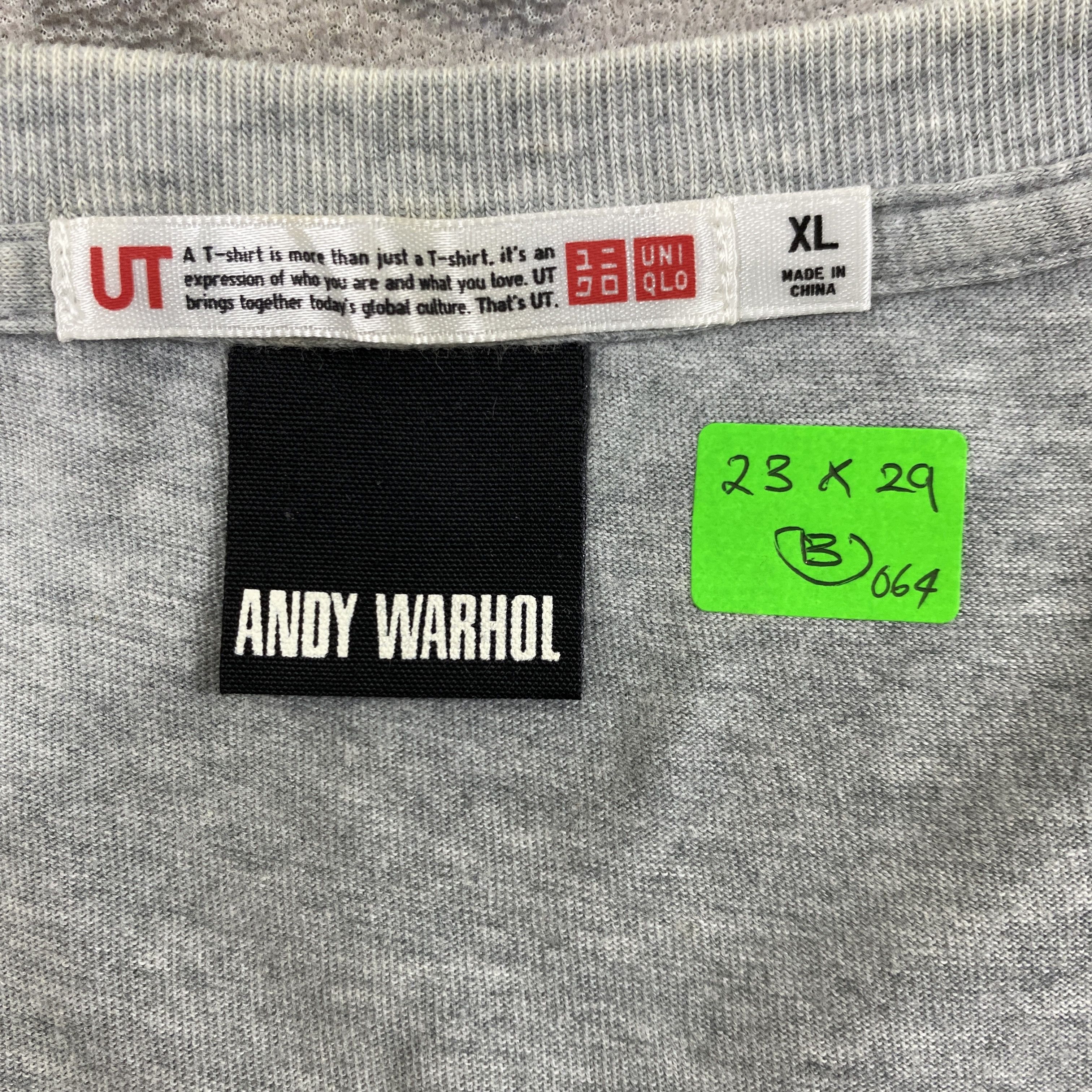 Andy Warhol Uniqlo Andy Warhol Pop Art Xlarge T Shirt -B064 Size US XL / EU 56 / 4 - 3 Thumbnail