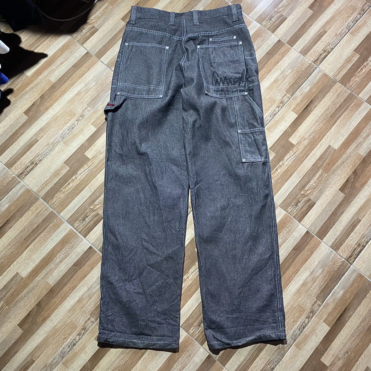 image of Vintage Airwalk Carpenter Pants in Silver, Men's (Size 32)