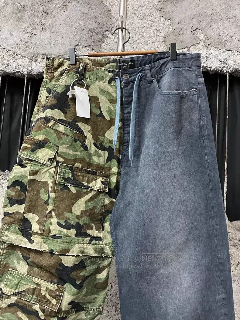 Balenciaga Balenciaga size XS Patchwork Jeans Size US 27 - 3 Thumbnail