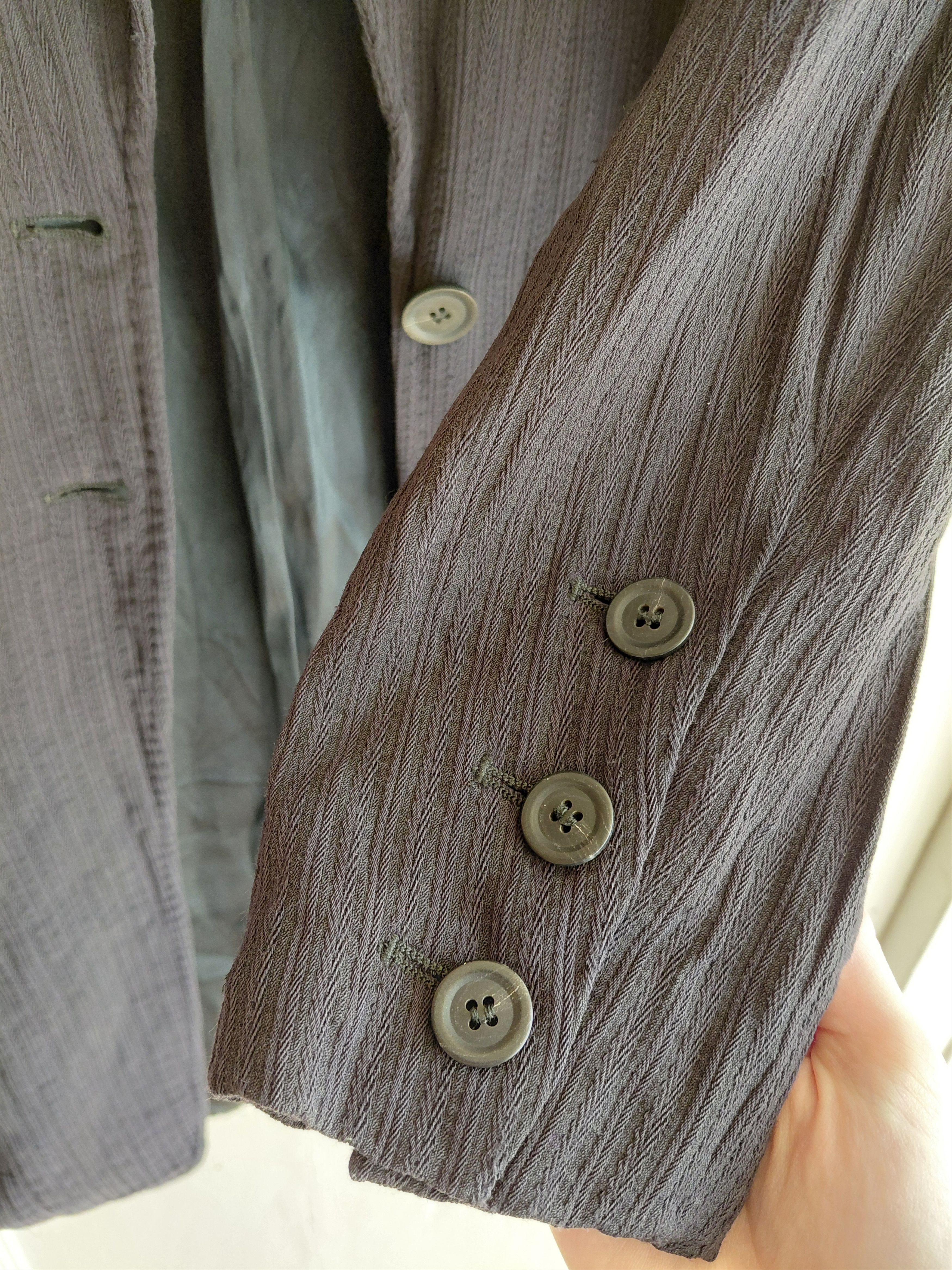 Ann Demeulemeester Ann Demeulemeester vintage patterned coat Size L / US 10 / IT 46 - 3 Thumbnail
