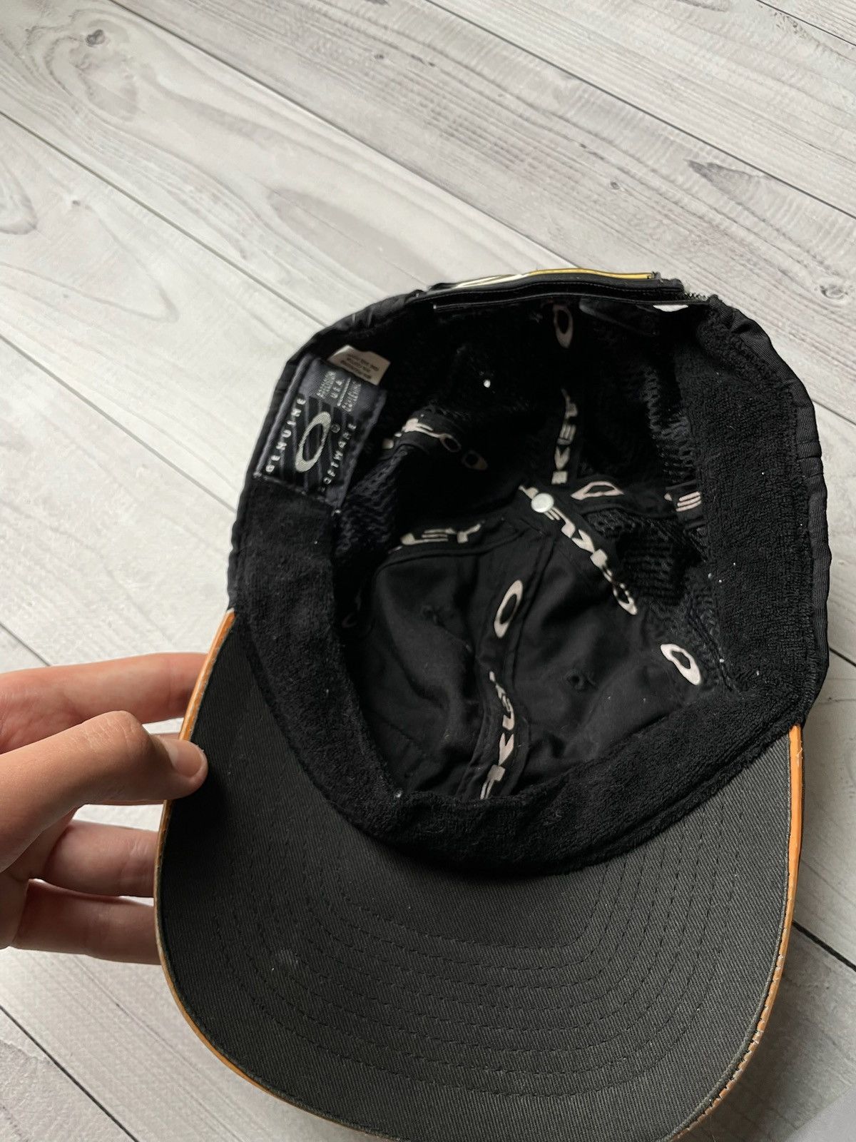Oakley × Vintage Vintage Oakley USA Cap logo rare black Size ONE SIZE - 3 Thumbnail