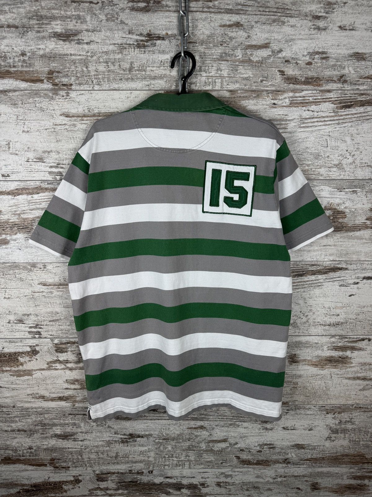 Canterbury of New Zealand × Vintage Mens Vintage Canterbury of New Zealand Ireland rugby tee Size US XL / EU 56 / 4 - 12 Thumbnail