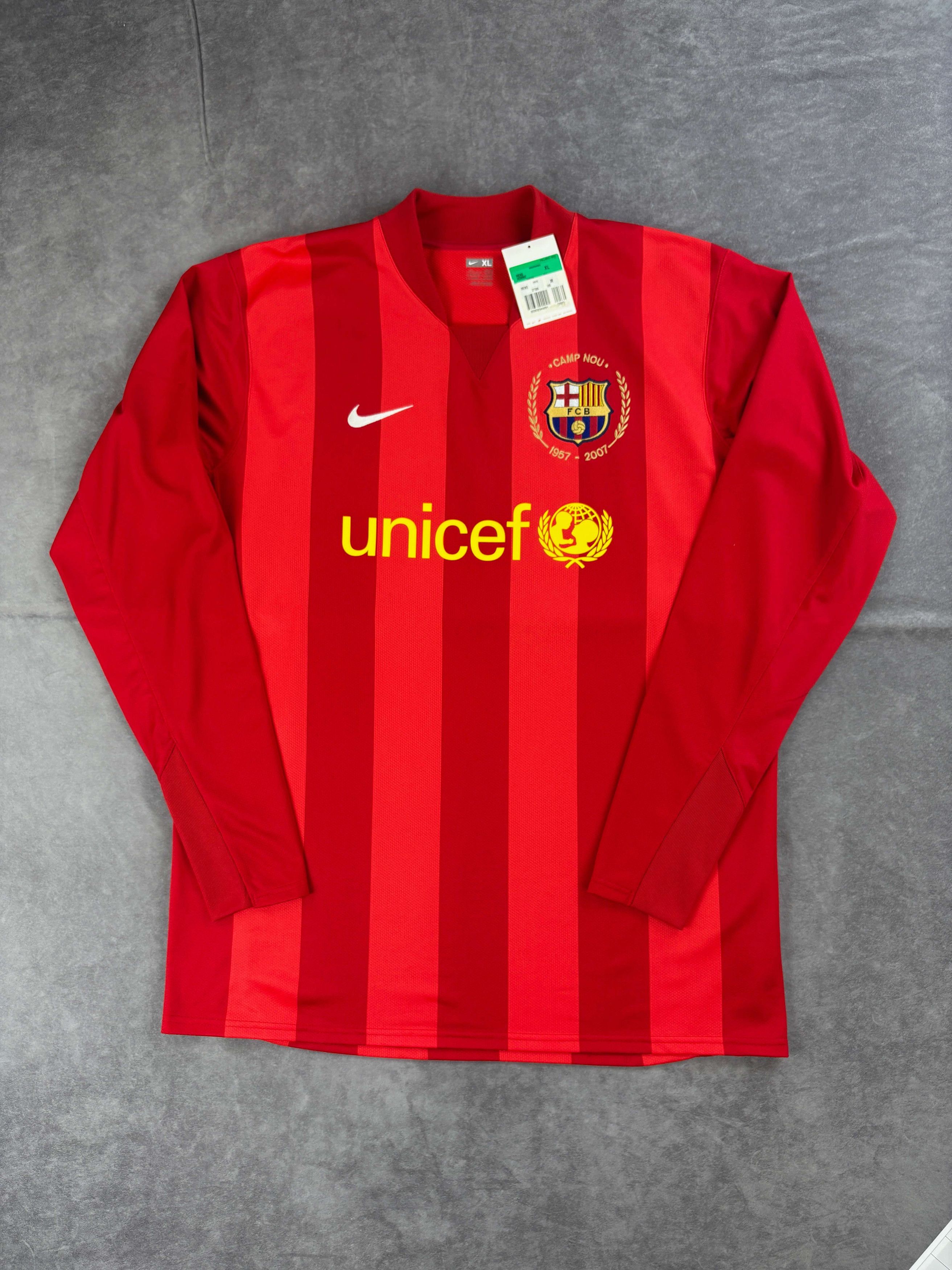 Nike NEW FC Barcelona 2007-08 GK Player Issue football jersey XL Size US XL / EU 56 / 4 - 1 Thumbnail