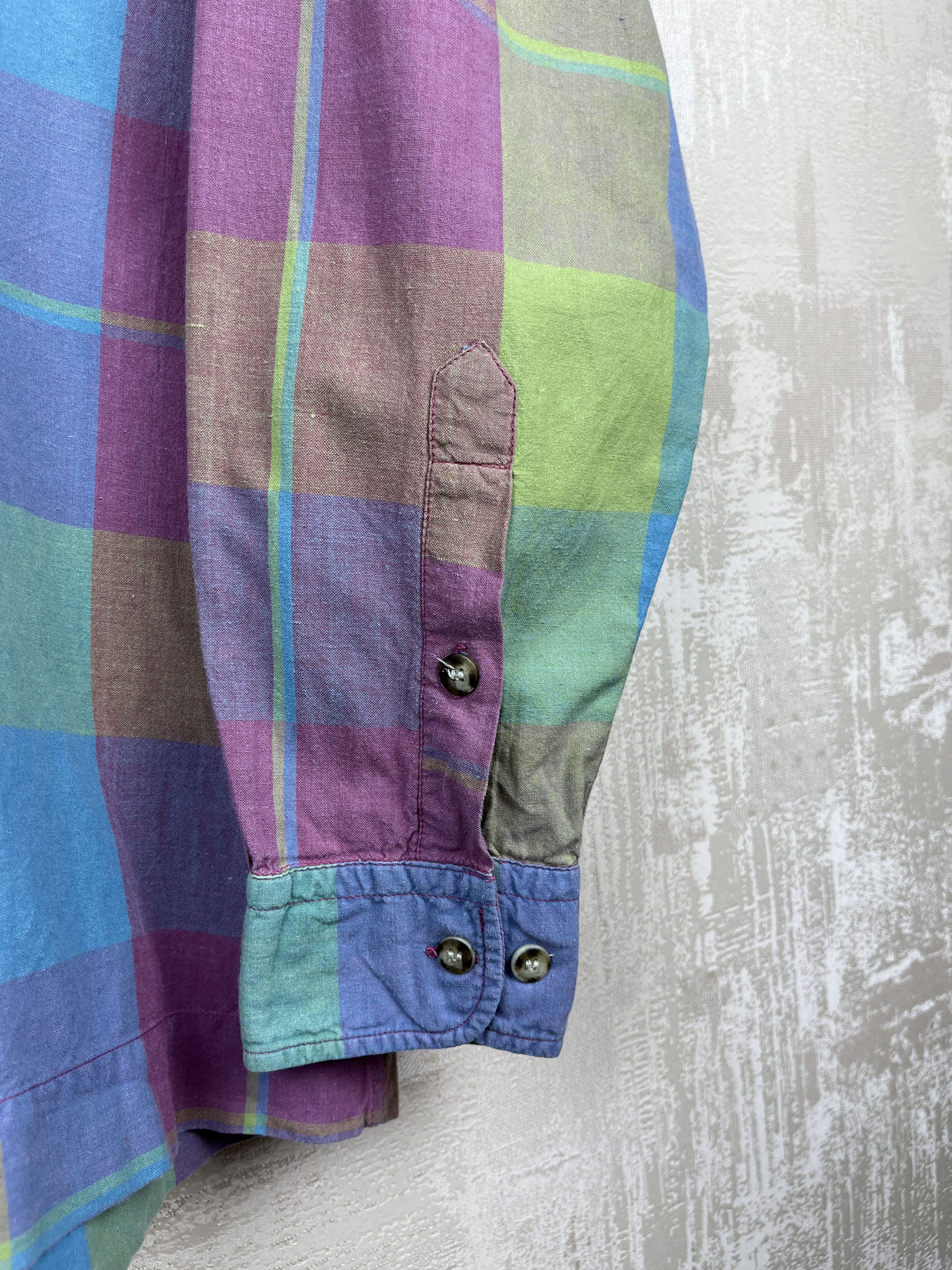 Missoni Missoni Sport Long Sleeve Check Shirt Pocket Plaid Size US M / EU 48-50 / 2 - 13 Thumbnail
