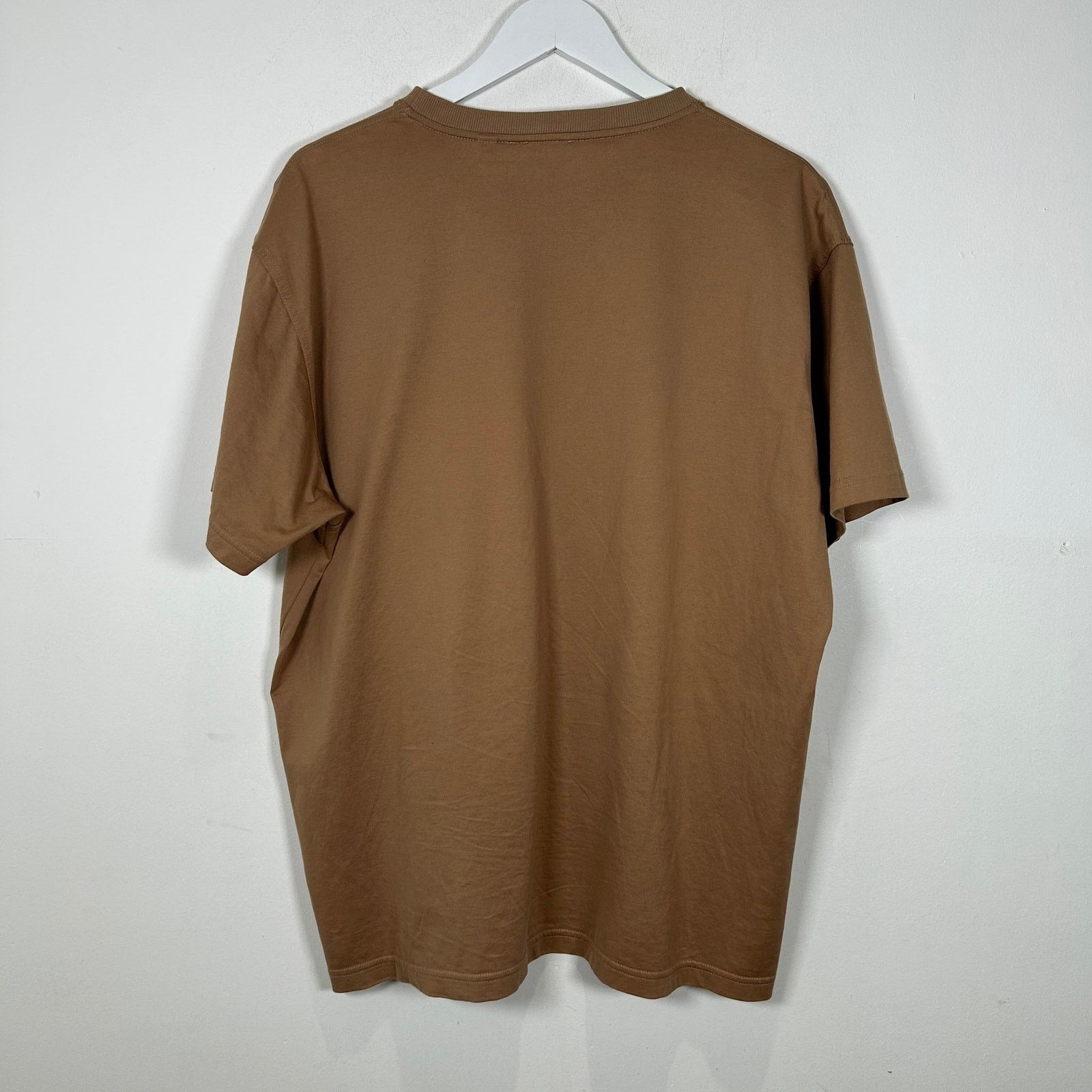 Burberry Burberry Brown Spell-out Logo T-Shirt Size M Size US M / EU 48-50 / 2 - 2 Thumbnail