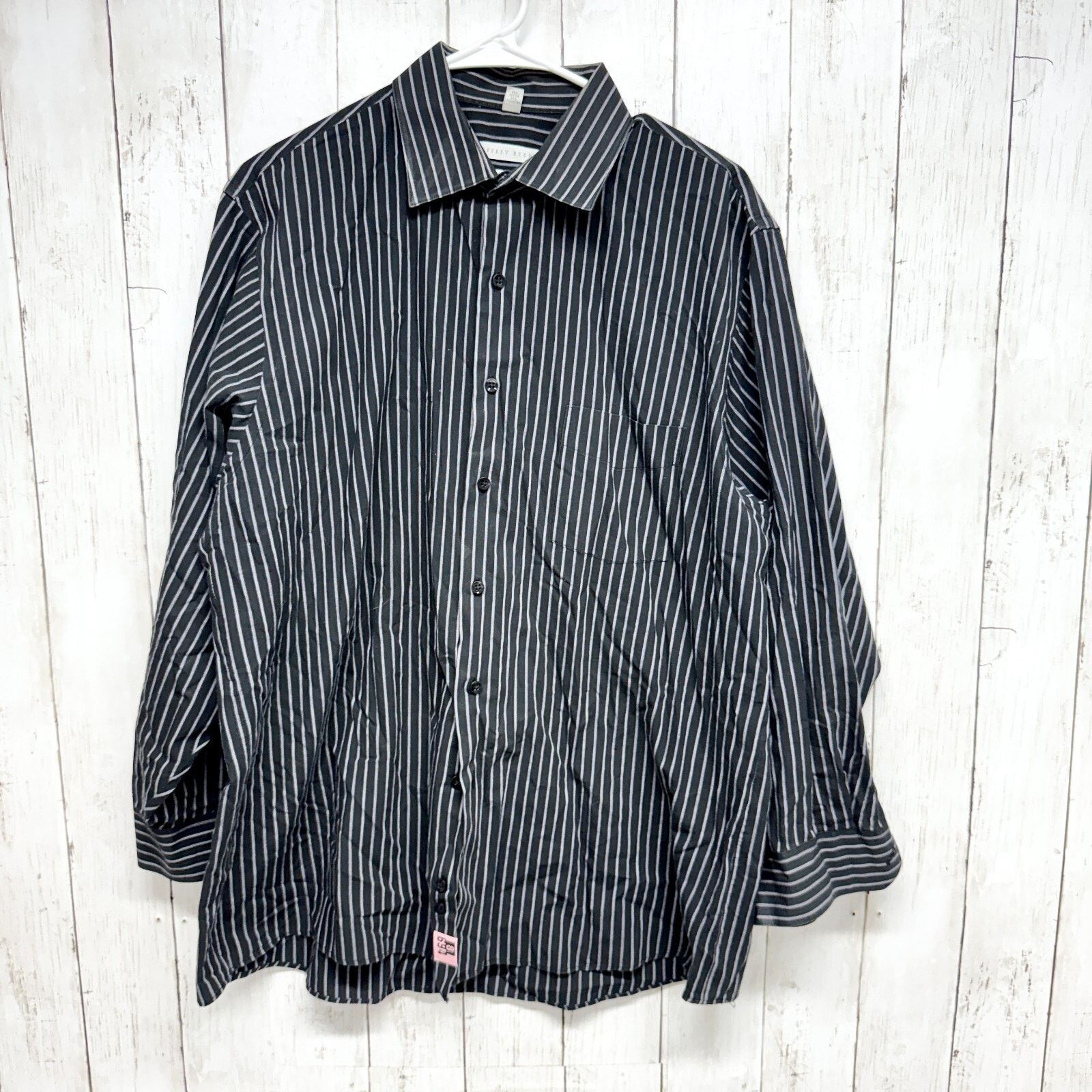 Geoffrey Beene Men's Geoffrey Beene | Dress Shirt | Black | SZ M | | Grailed