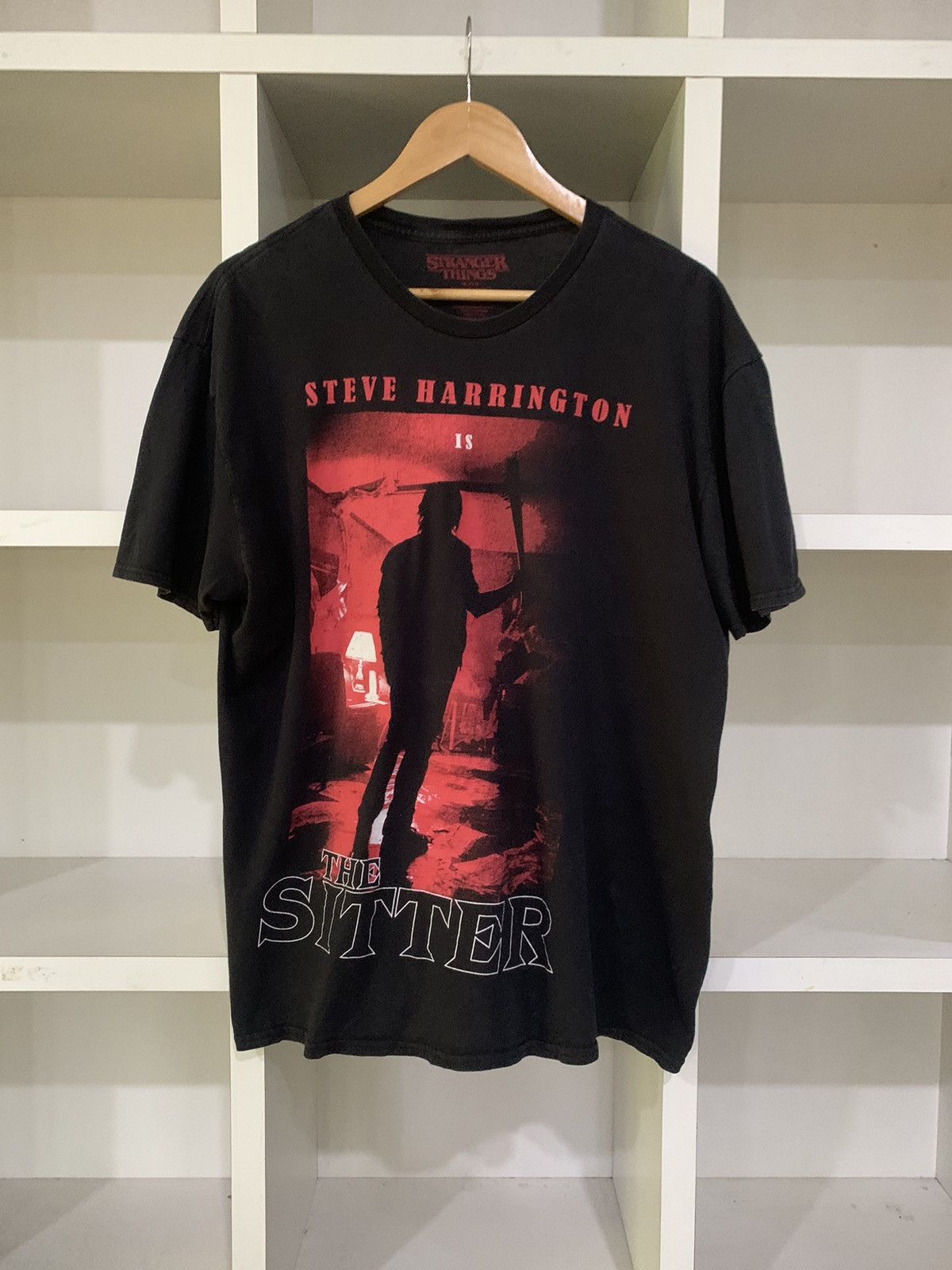 Vintage Stranger Things Movie - The Sitter Tee Size US L / EU 52-54 / 3 - 2 Thumbnail