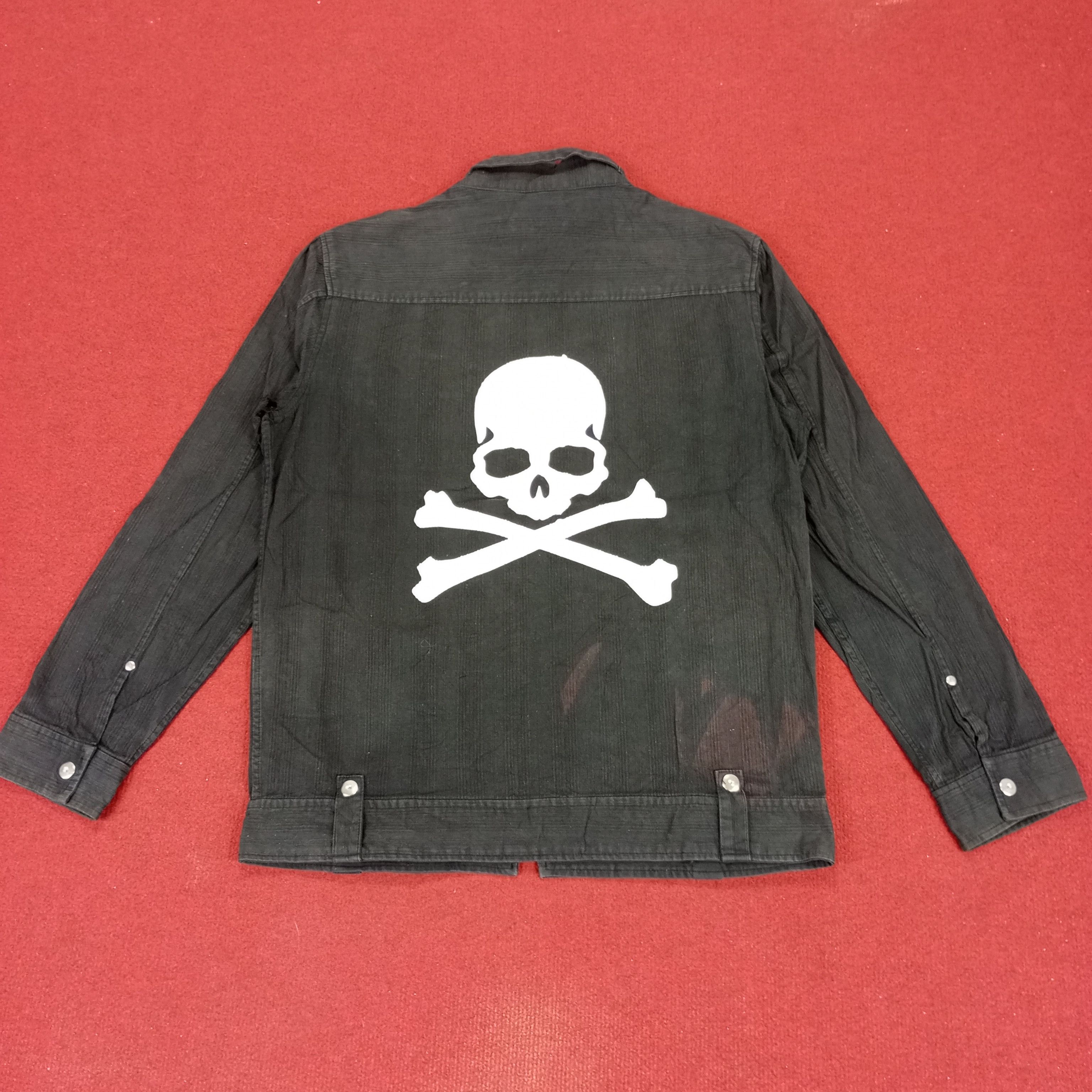 Vintage × Vision Streetwear Vision Streetwear X Custom Skulls Design Jacket Rock Punk Size US M / EU 48-50 / 2 - 1 Thumbnail
