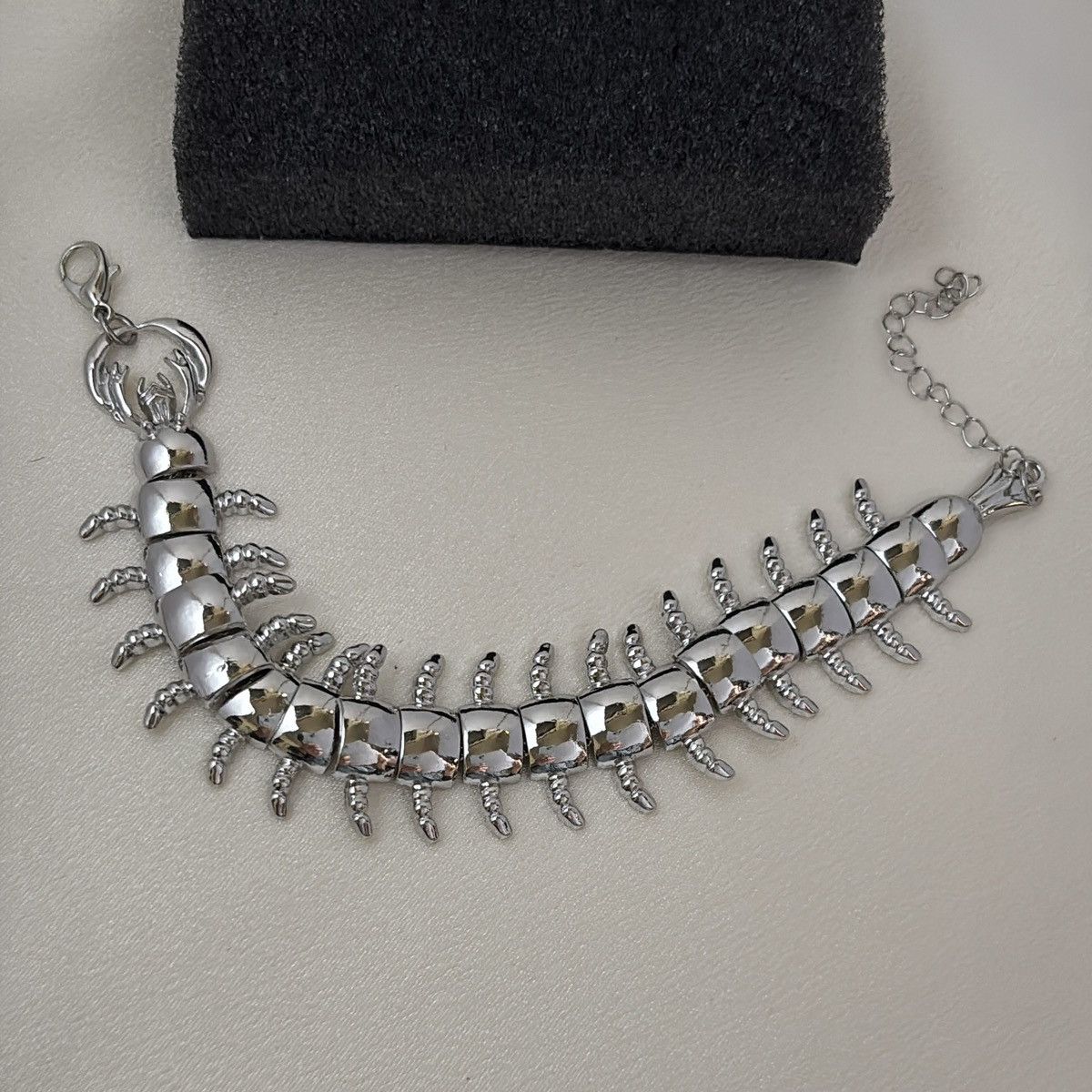 Other Centipede Link Chain Bracelet for Men Women Unisex Bracelet Size ONE SIZE - 2 Thumbnail
