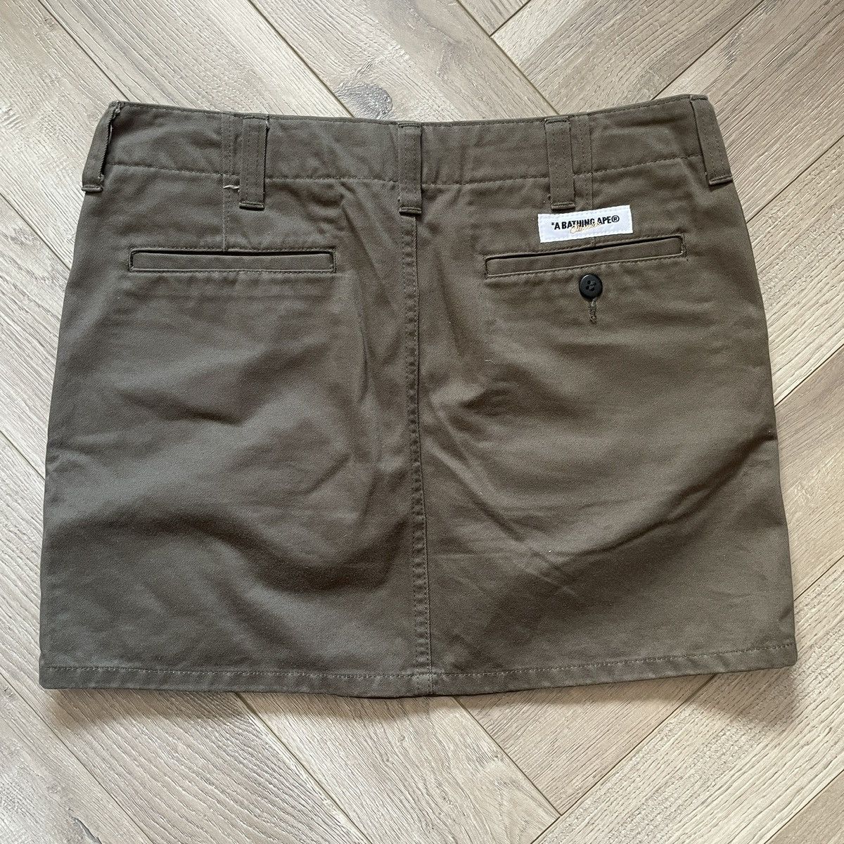 Bape A Bathing Ape BAPE Classics Cargo Mini Skirt Size 26" / US 2 / IT 38 - 4 Thumbnail