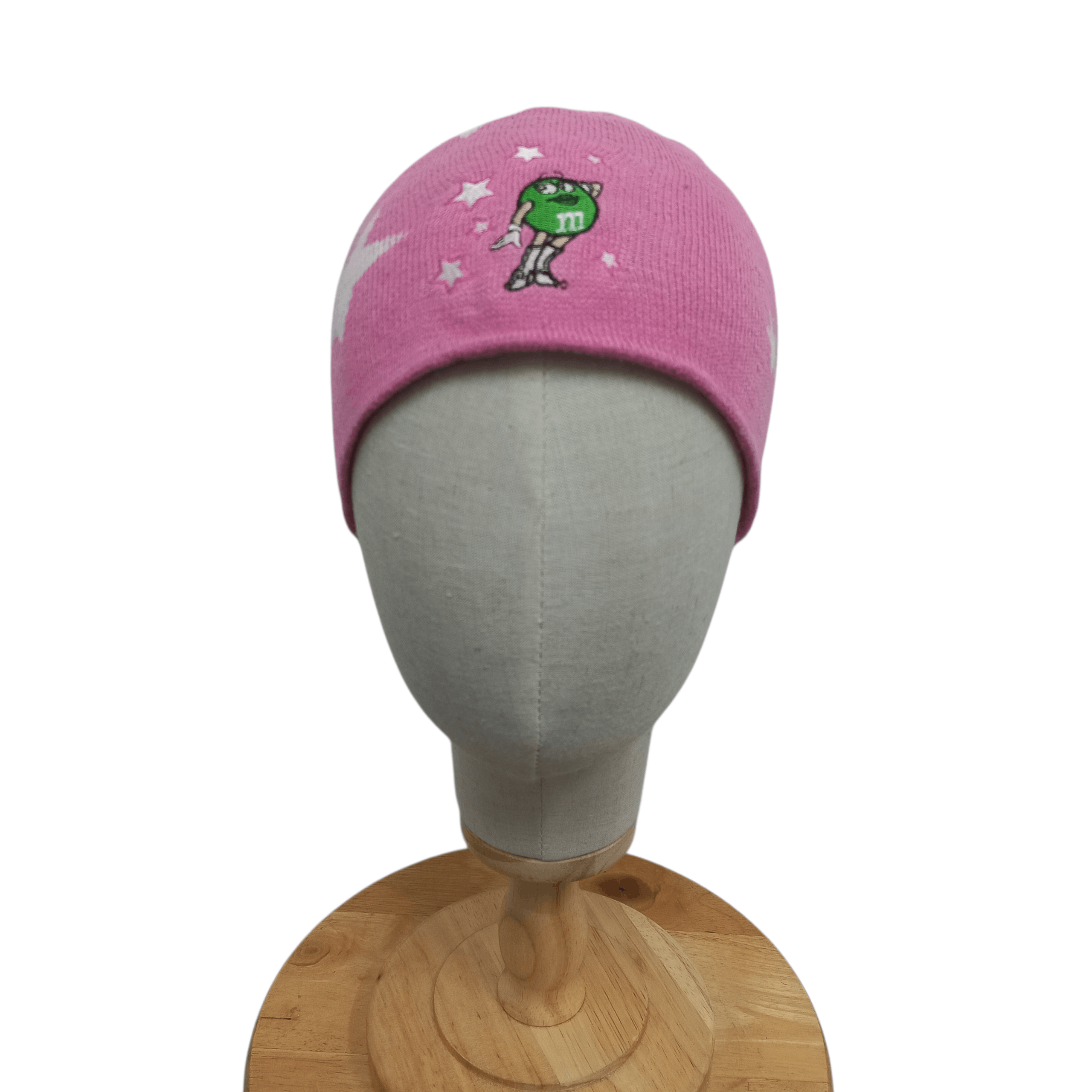 Japanese Brand 🫶🏼Vintage m&n character cartoon pull on beanie hat Size ONE SIZE - 1 Thumbnail