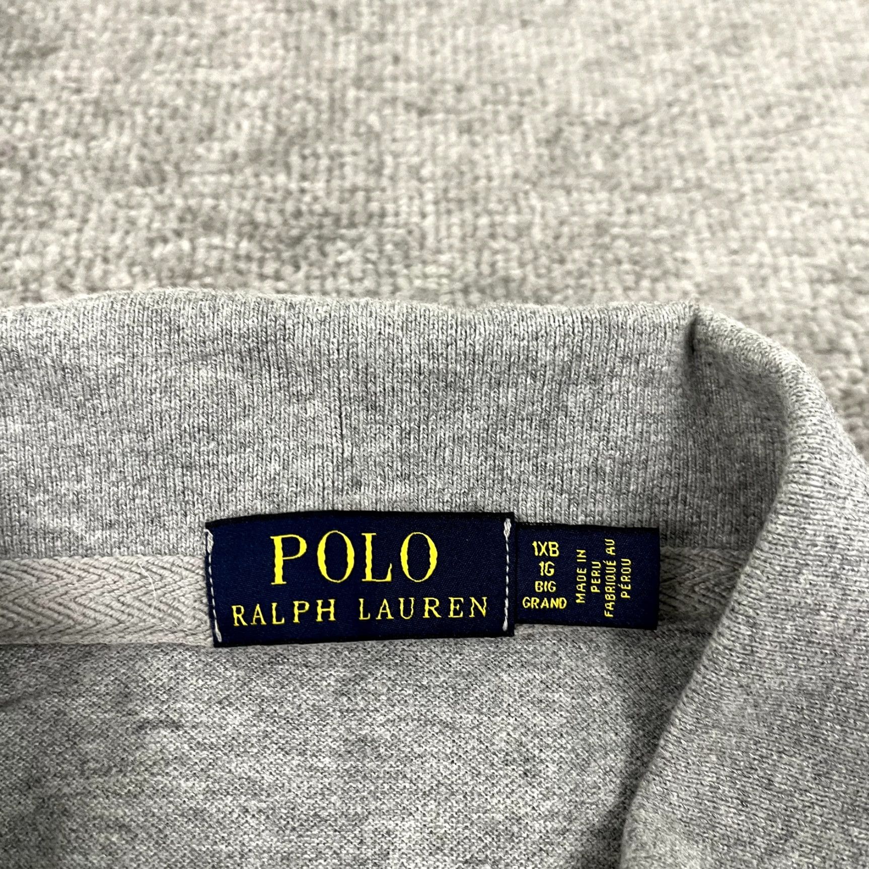 Polo Ralph Lauren Polo Ralph Lauren Polo Shirt Men 1XB Big Gray Embroidered Big Pony #3 Chief Keef Size US XL / EU 56 / 4 - 4 Thumbnail