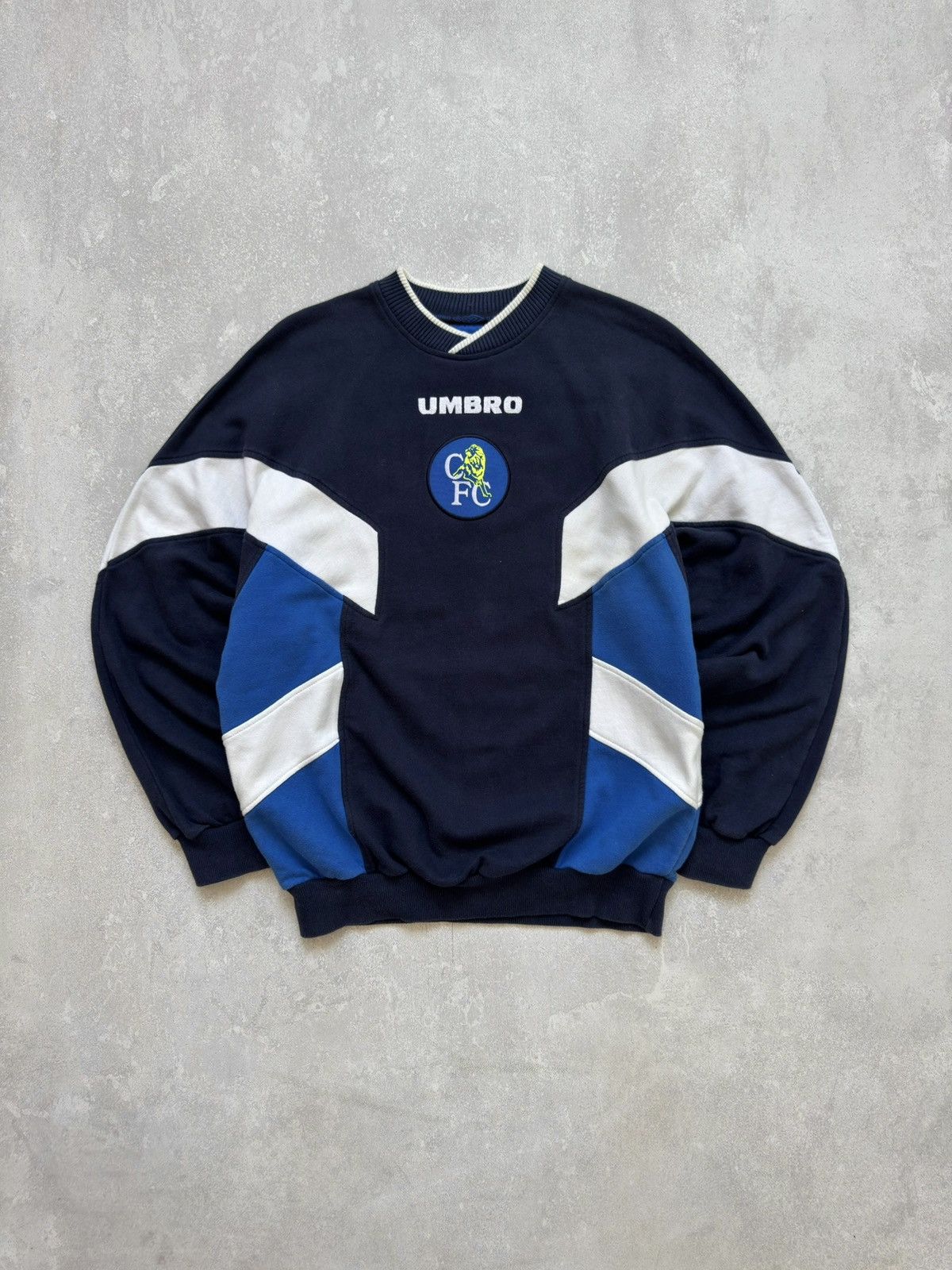 Vintage Umbro Chelsea 1997/99 Football Sweatshirt Boxy Fit