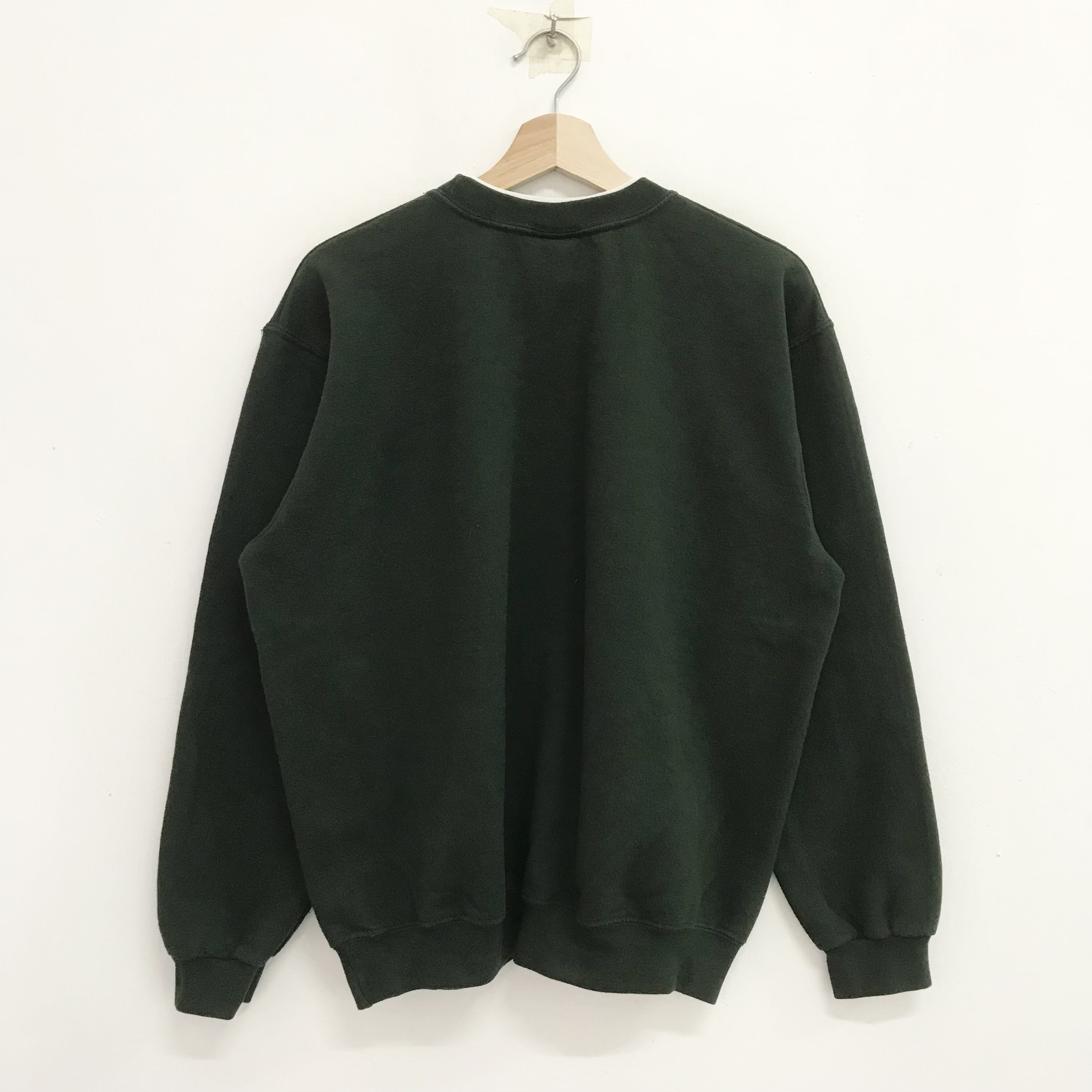 Vintage Vintage Morning Sun Green Sweatshirt - 188 Size US L / EU 52-54 / 3 - 2 Thumbnail