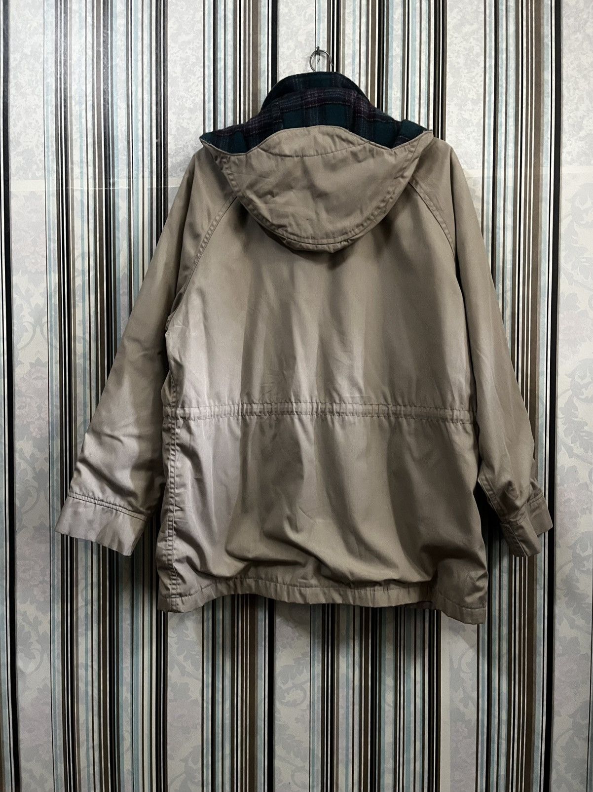 Woolrich Woolen Mills 1990s The woolrich tartan attached hood #H4 Size L / US 10 / IT 46 - 5 Thumbnail