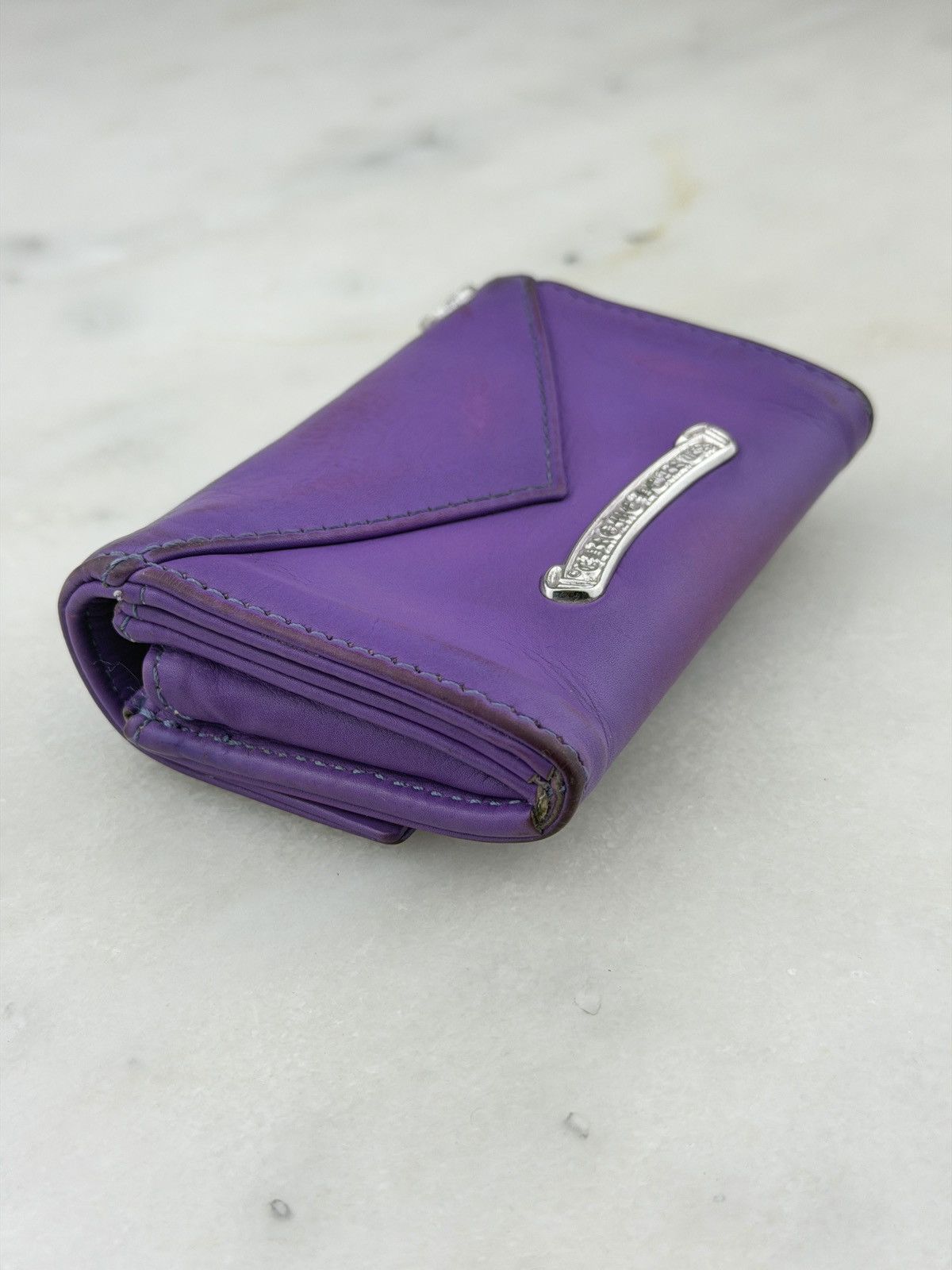 Chrome Hearts CHROME HEARTS PLUS CROSS WALLET PURPLE Size ONE SIZE - 8 Thumbnail