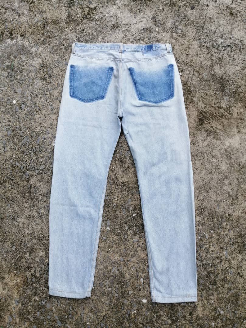 Levi's × Levi's Vintage Clothing Levi's Strauss Distressed Denim Jeans Size US 34 / EU 50 - 4 Thumbnail