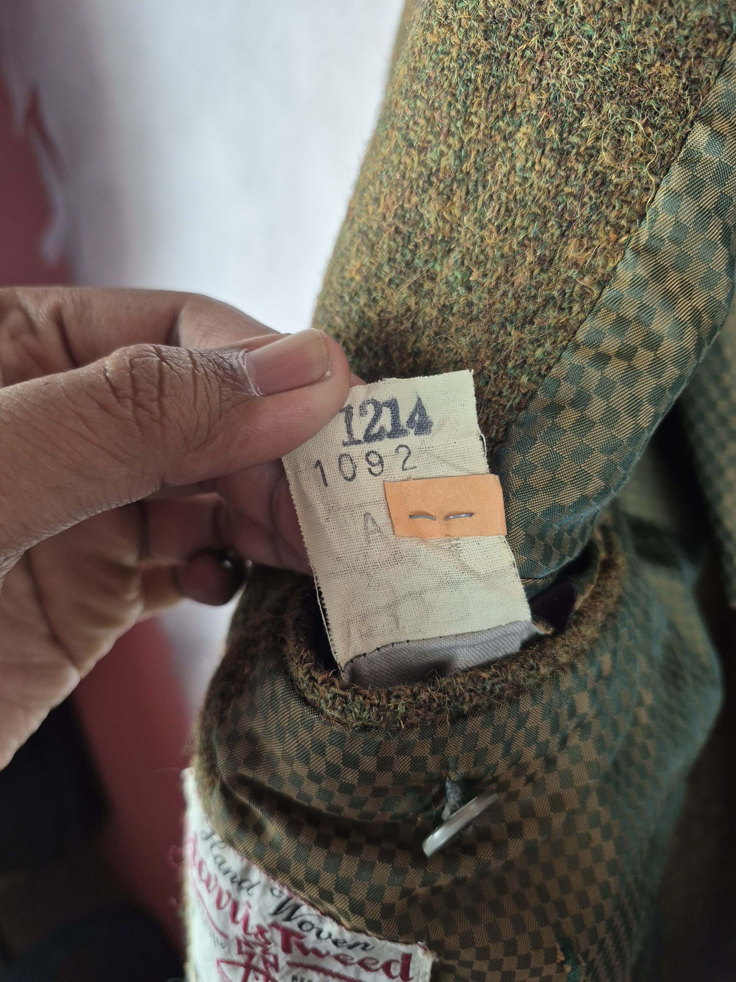 Harris Tweed 🔥 Harris Tweed Hand Woven Light Weight Suits Blazer Coat Size 40R - 16 Thumbnail
