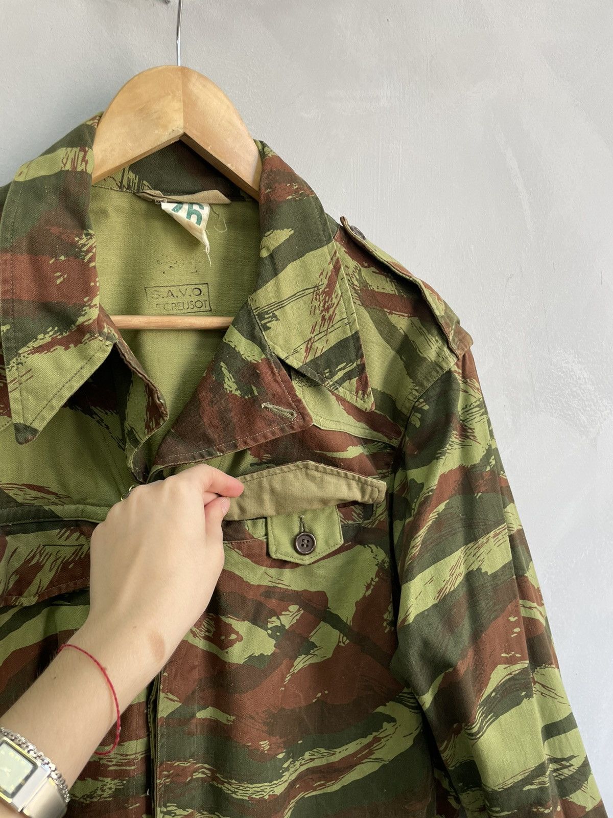 Carhartt Vintage military japanese camo caaual jacket 90s rare Size US L / EU 52-54 / 3 - 6 Thumbnail