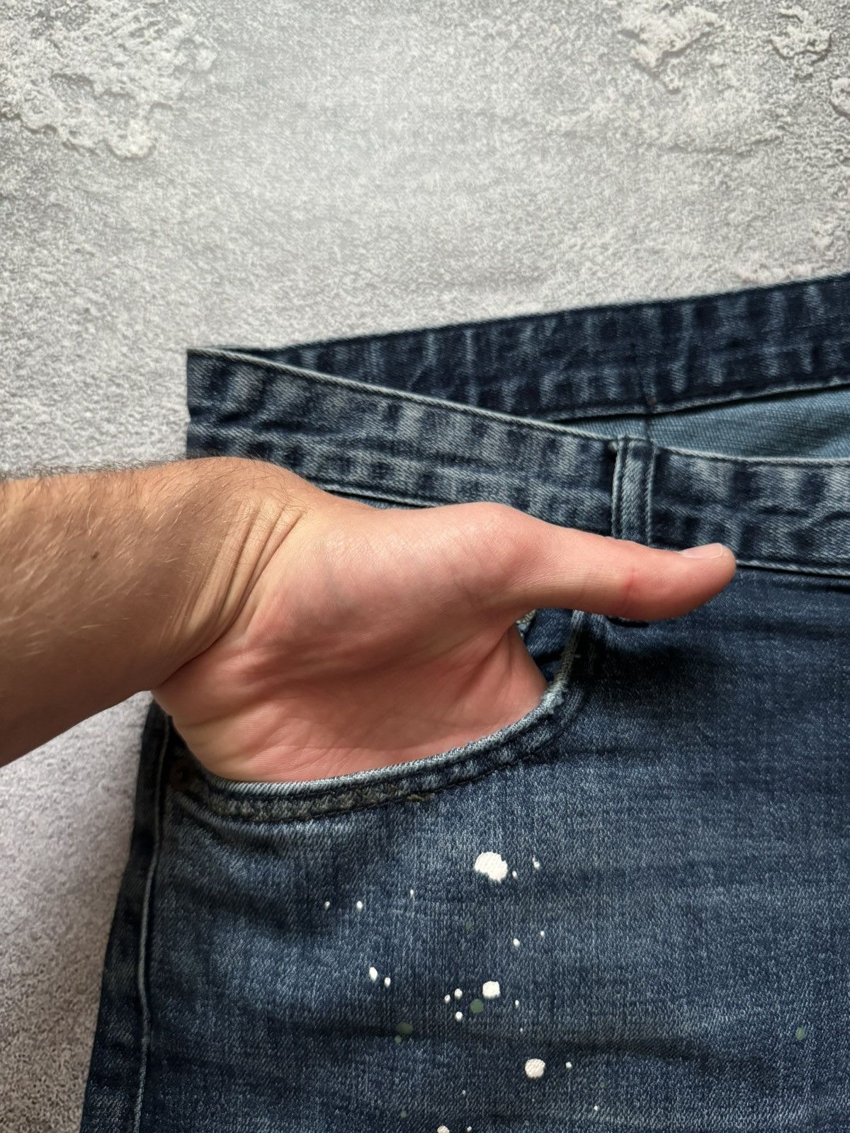 Dsquared2 Dsquared2 54 distressed denim pant trouser Jean chino y2k Size US 36 / EU 52 - 14 Thumbnail
