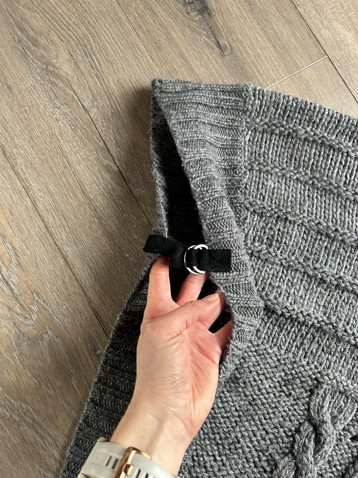 Other Day Birger et Mikkelsen wool cape poncho one size Size ONE SIZE - 5 Thumbnail