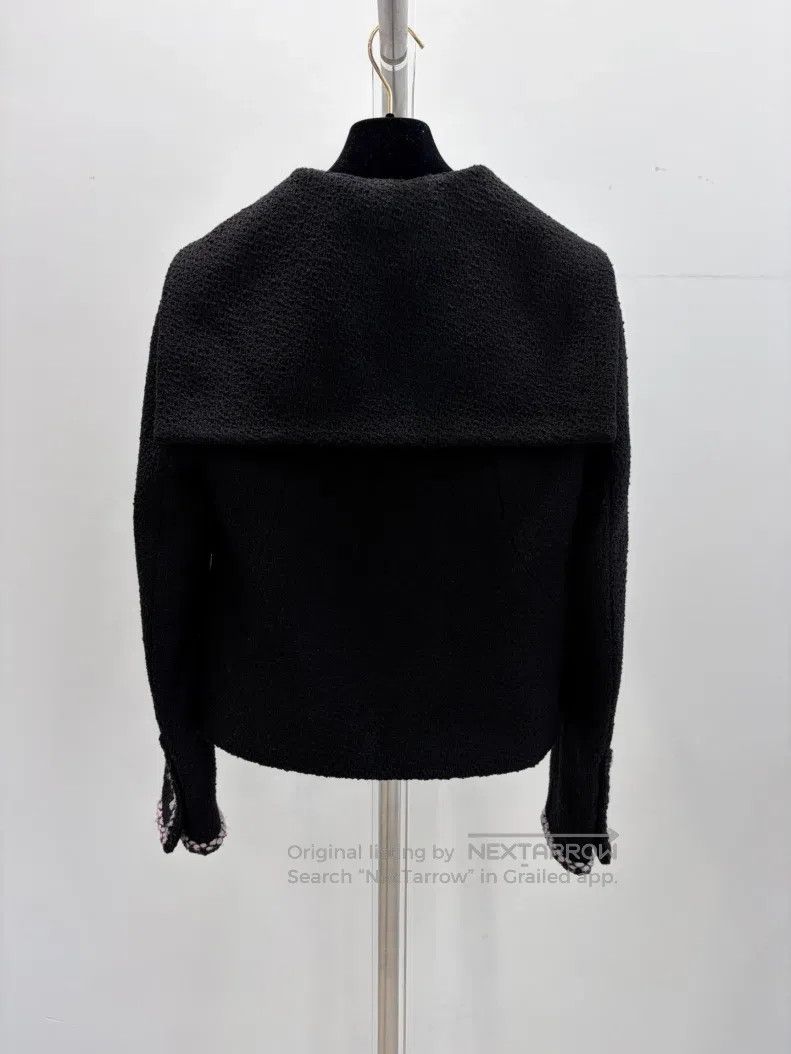 Chanel Chanel Black navy collar jacket Size XS / US 0-2 / IT 36-38 - 2 Thumbnail