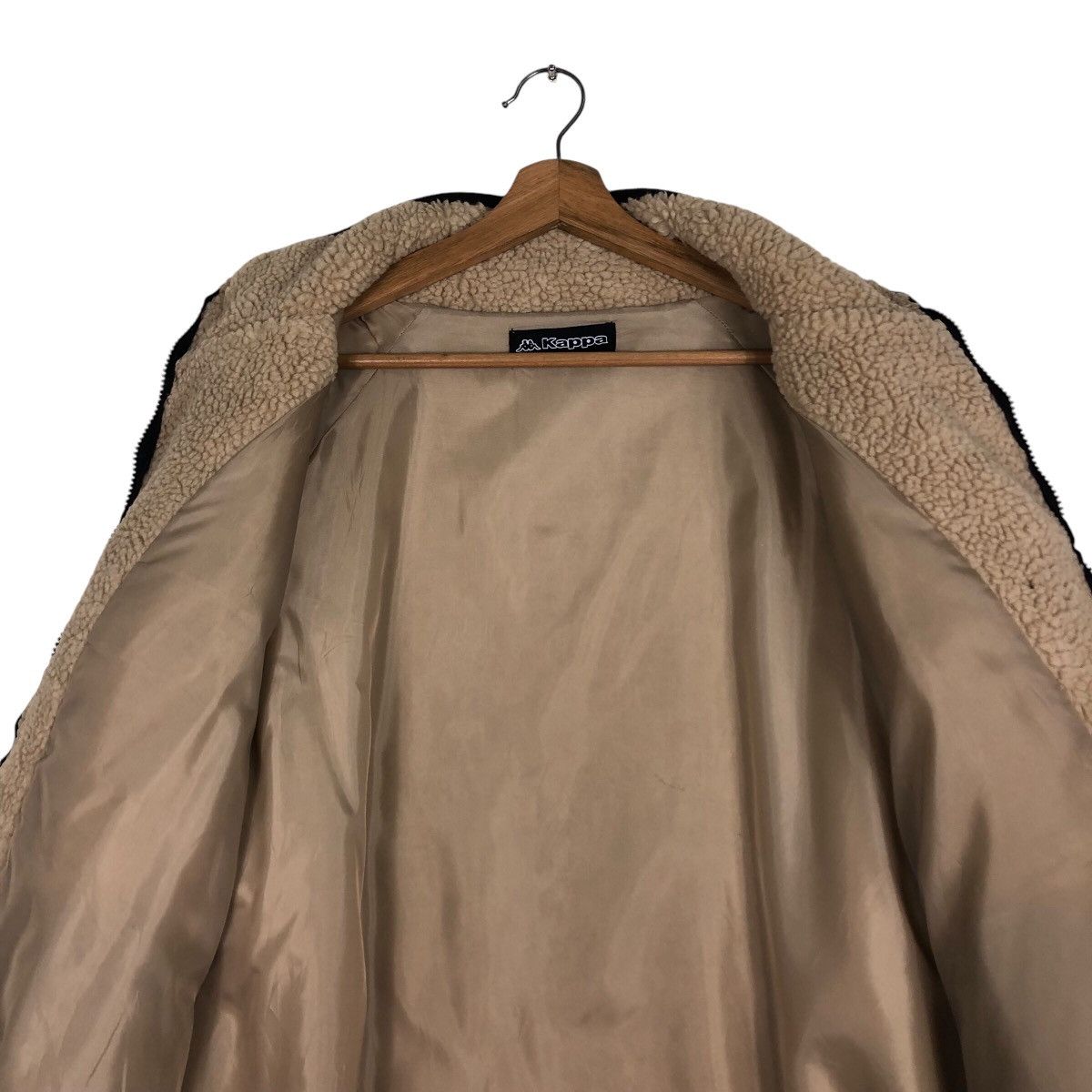 Japanese Brand 📌Vintage Bomber Jacket Fleece Sherpa Kappa Big Logo Anorak Size US M / EU 48-50 / 2 - 15 Thumbnail
