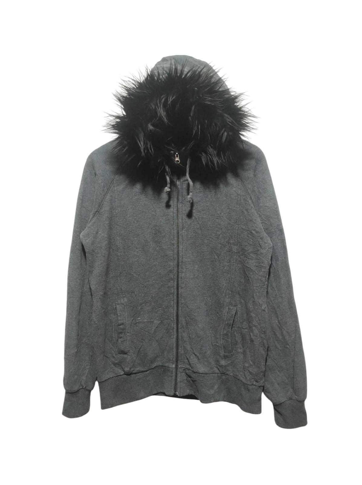 Giordano Giordano Zipper Fur Hoodie ifsixwasnine lgb style Size US S / EU 44-46 / 1 - 1 Thumbnail