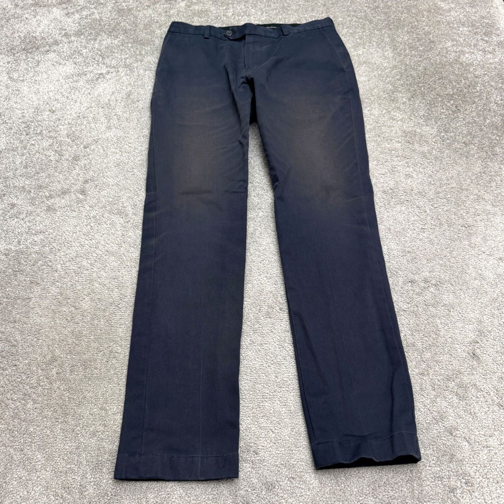 Brooks Brothers Brooks Brothers Chino Pants Mens Navy Blue Khaki Cotton 34 Size US 34 / EU 50 - 2 Thumbnail