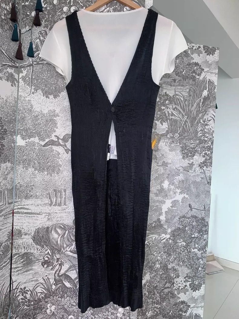 Issey Miyake issey miyake Black vest skirt 2506-Nextarrow Size M / US 6-8 / IT 42-44 - 4 Thumbnail