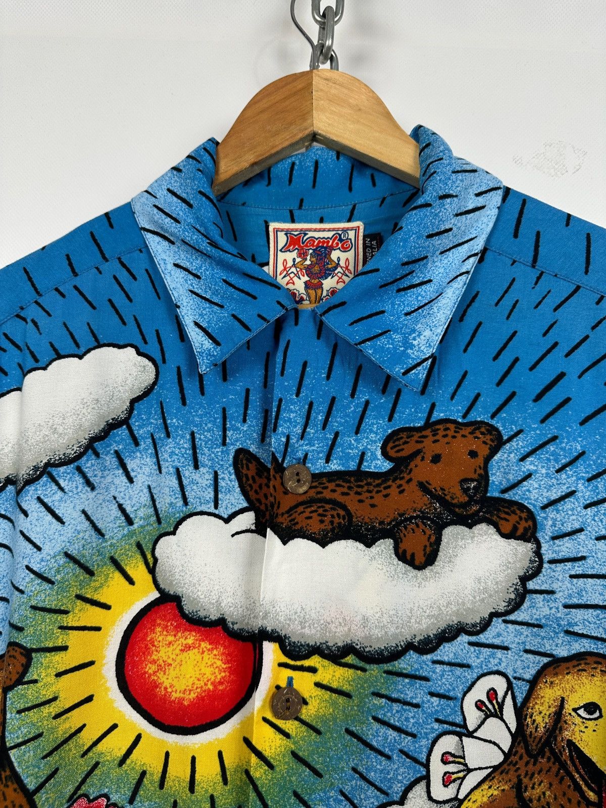 Mambo Vintage Mambo Loud Puppies by Reg Mombasaa 01 Hawaiian Shirt Size US M / EU 48-50 / 2 - 13 Thumbnail
