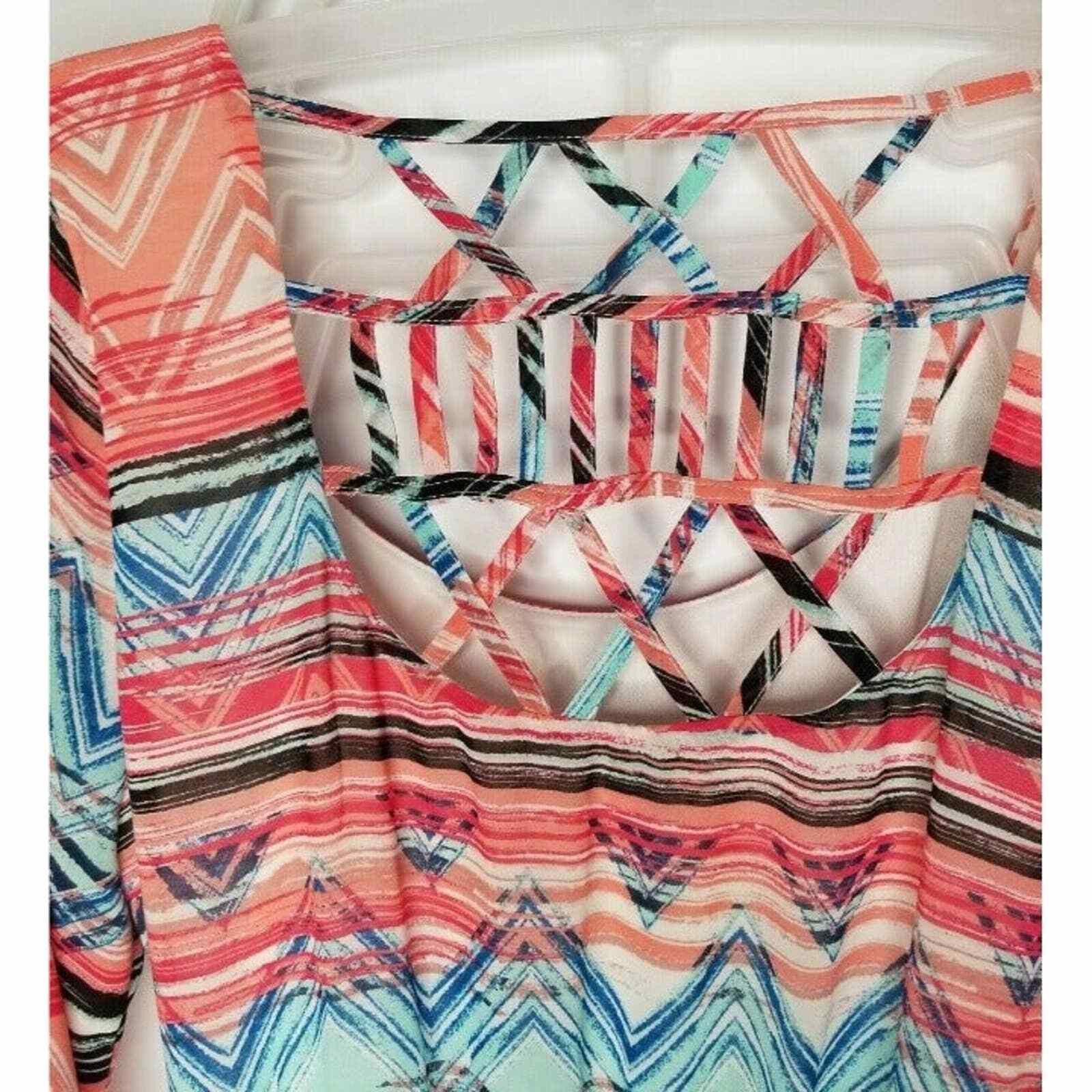 Other Heart Soul Juniors Women Belted Lattice Back Peasant Dress B Size L / US 10 / IT 46 - 4 Thumbnail