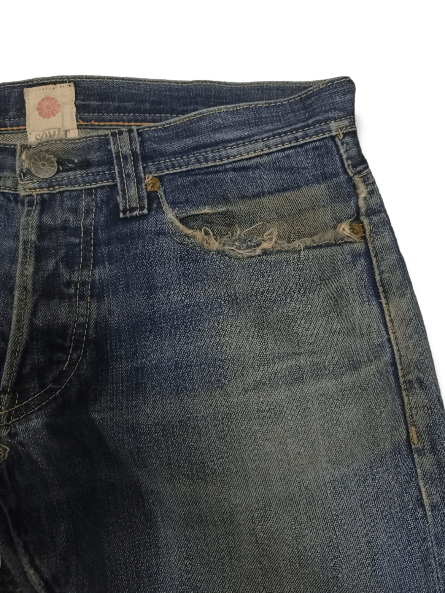 Japanese Brand Vintage Japanese Somet Taisai Selvedge Jeans 30x31 Size US 30 / EU 46 - 8 Thumbnail