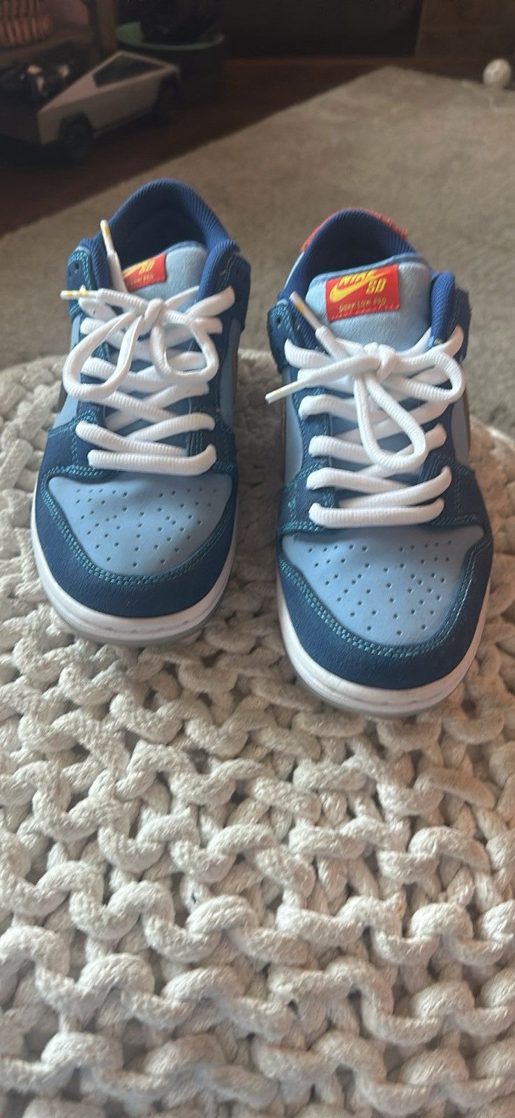 Nike SB Nike Dunk Low SB “Why So Sad?” Size US 9 / EU 42 - 6 Thumbnail