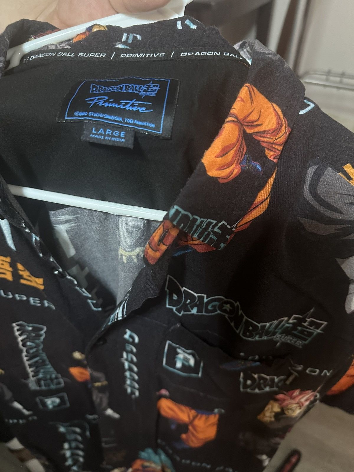 Primitive Primitive Dragon Ball Goku Button Up Shirt Size Large Size US L / EU 52-54 / 3 - 2 Thumbnail