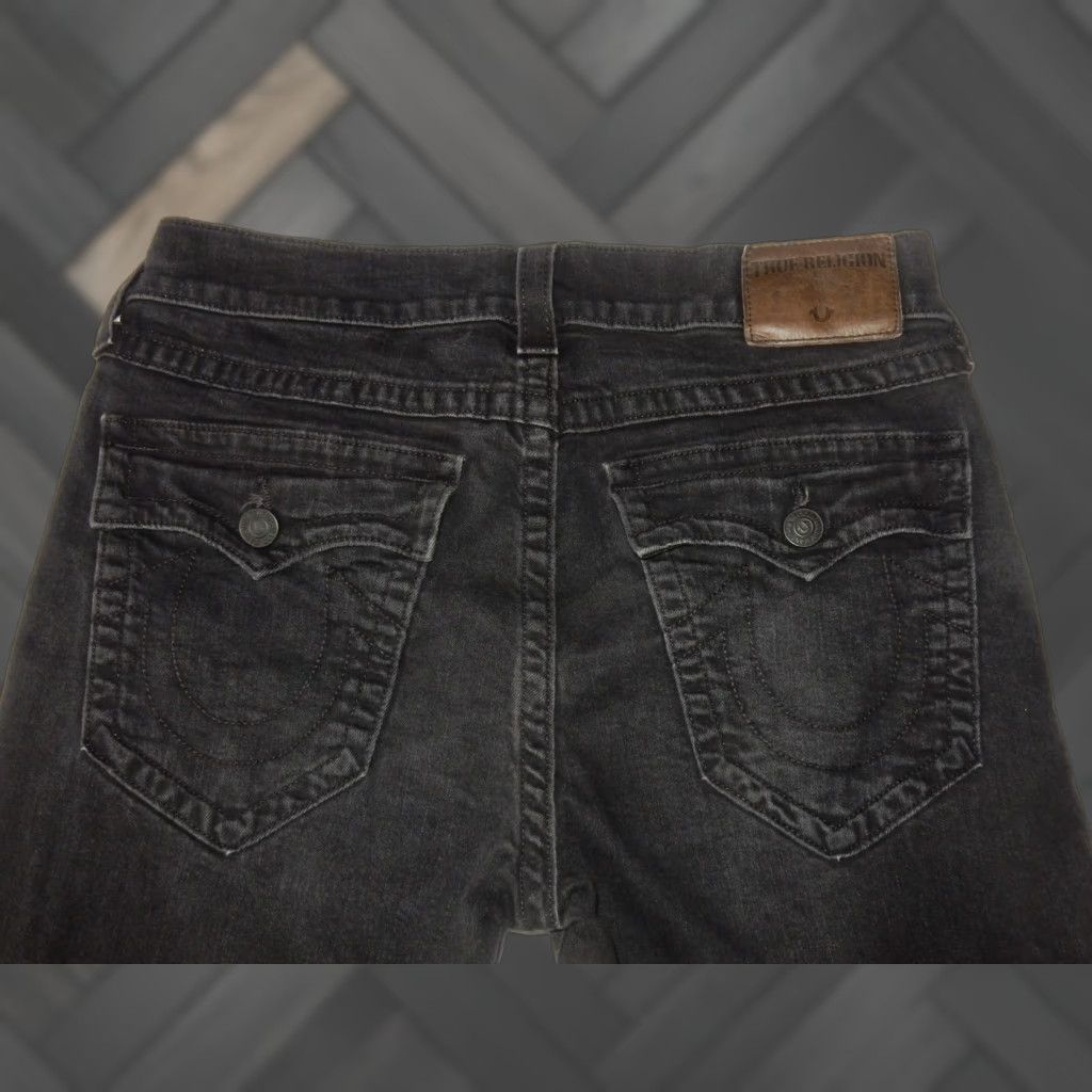True Religion True Religion Men's USA Made Denim Jeans Ricky Flap Pocket Size 34x33 Size US 34 / EU 50 - 1 Thumbnail
