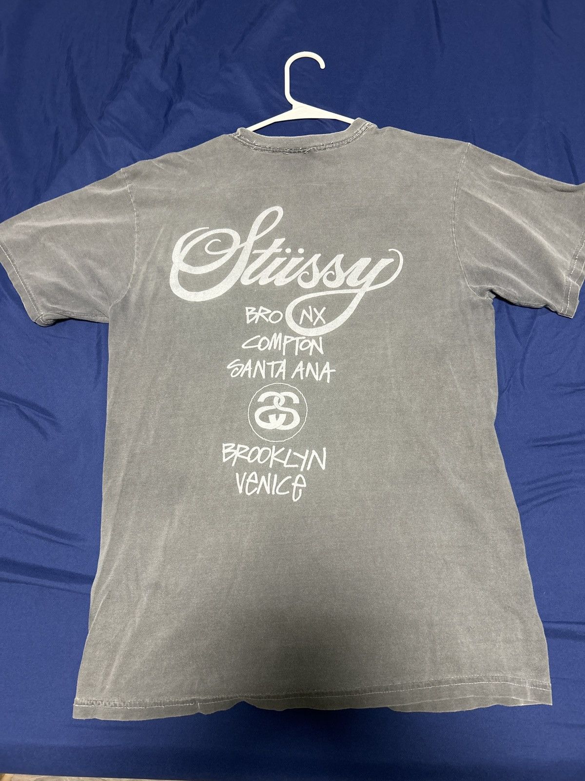 Stussy × Vintage Stussy World Tour Tee Medium Size US M / EU 48-50 / 2 - 2 Thumbnail