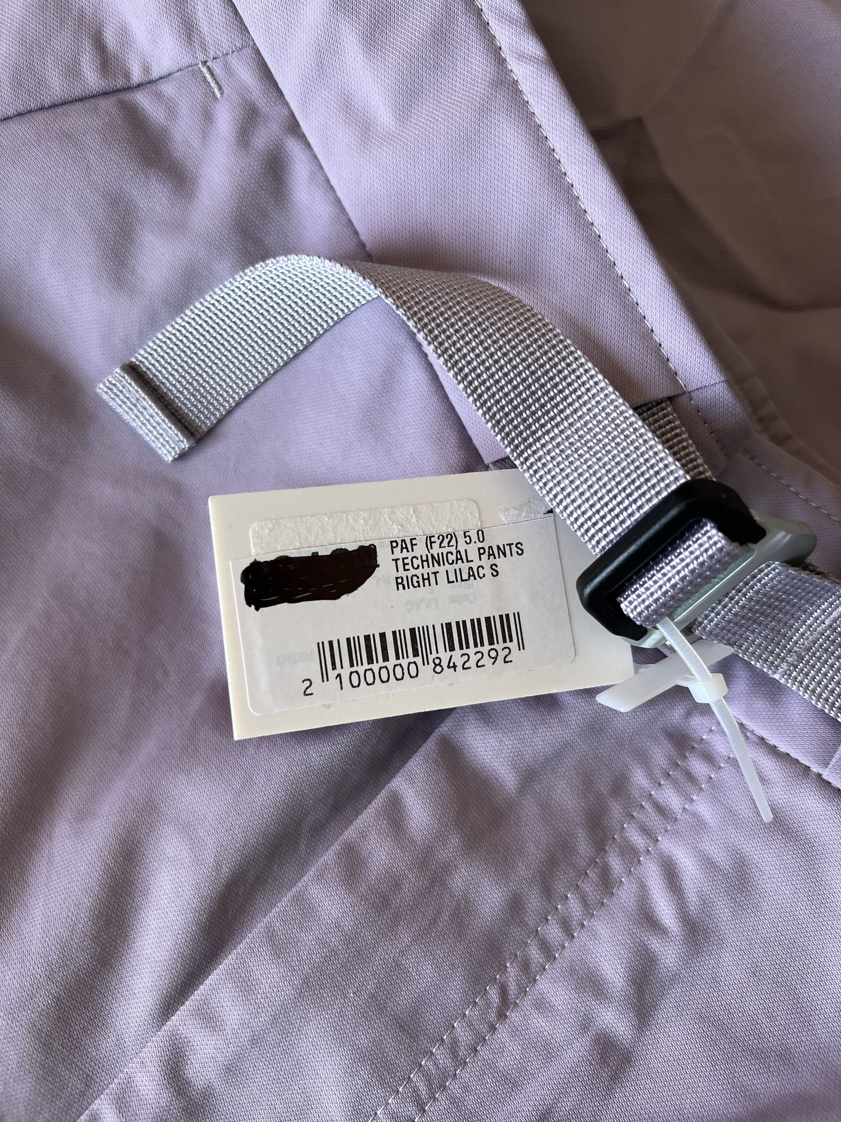 POST ARCHIVE FACTION (PAF) Post Archive Faction 5.0 Right Technical Pants in Lilac Size US 30 / EU 46 - 6 Thumbnail