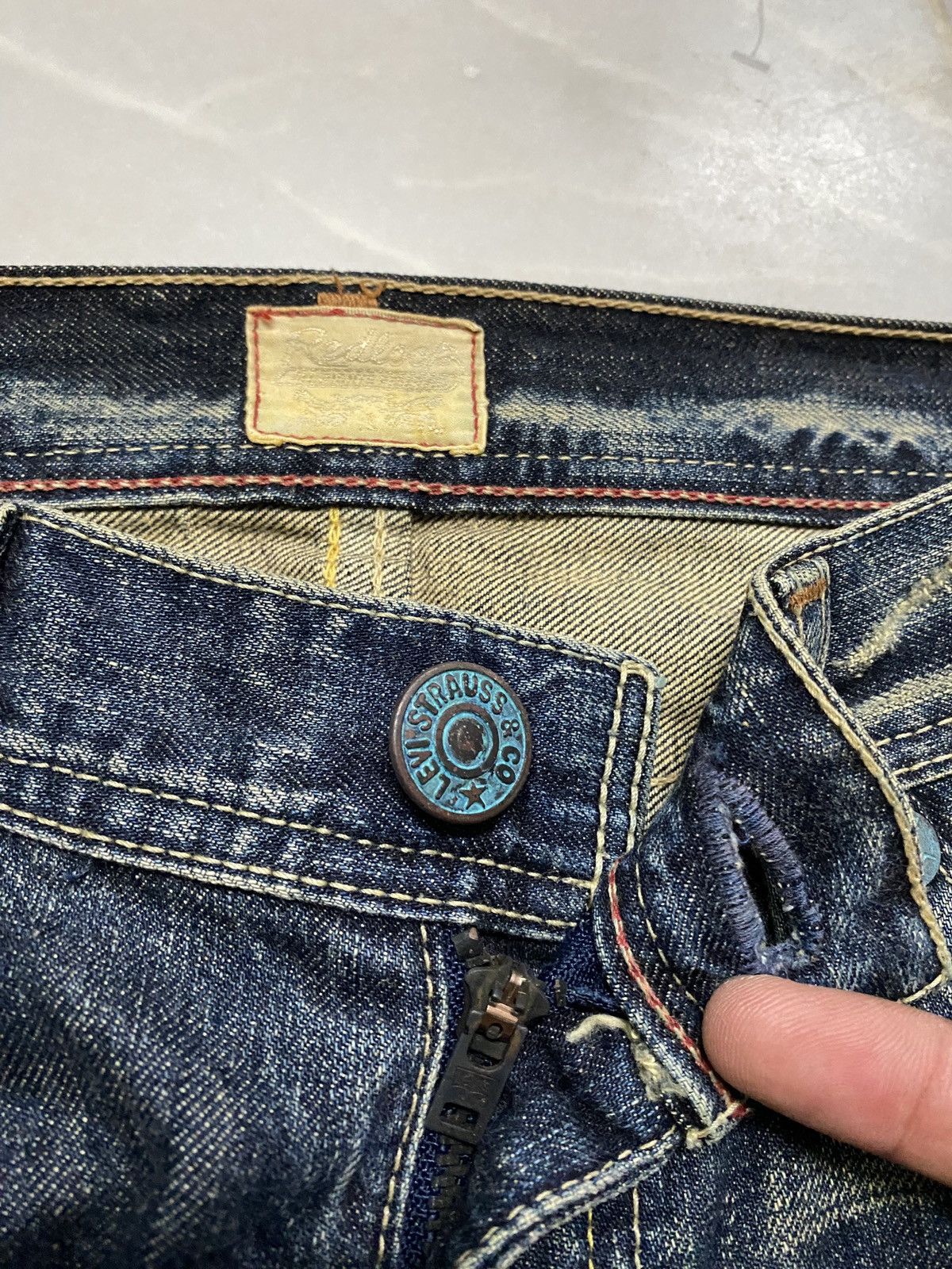 Levi's 💥Flare💥Vintage 90-00s Levi’s Ripped Distress Mudwash Jean Size US 30 / EU 46 - 9 Thumbnail