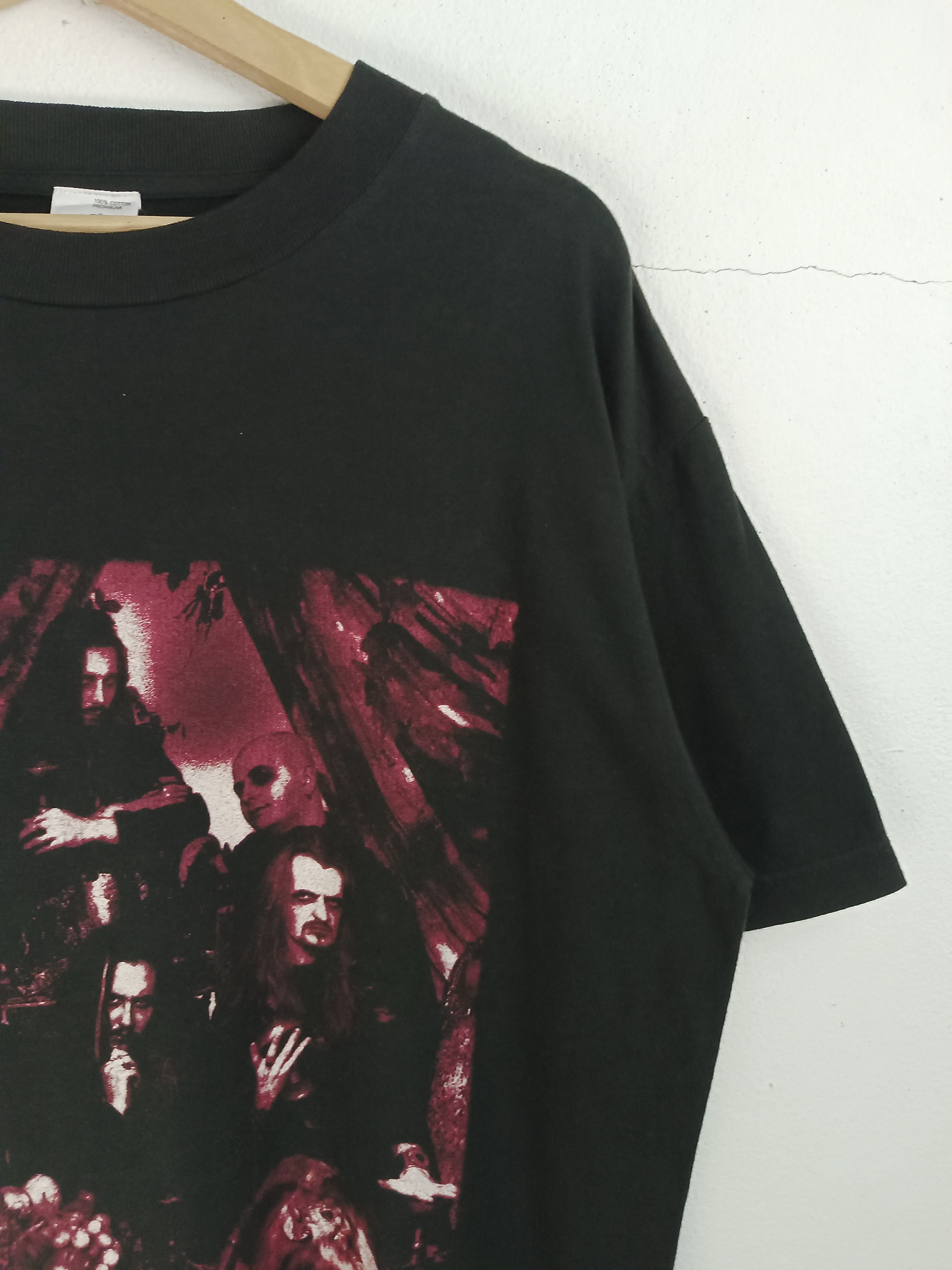 Vintage VINTAGE 90'S CRADLE OF FILTH DUSK & HER EMBRACE TEE metal Size US L / EU 52-54 / 3 - 6 Thumbnail