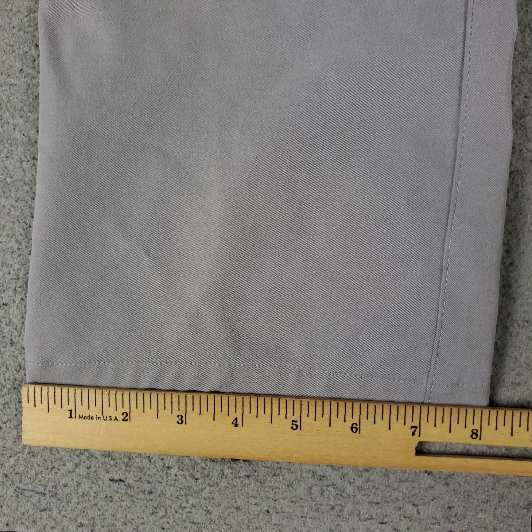 Peter Millar Peter Millar Gray Chino Pants Mens 38x28 5-Pocket Regular Fit Microfiber Size US 38 / EU 54 - 6 Thumbnail