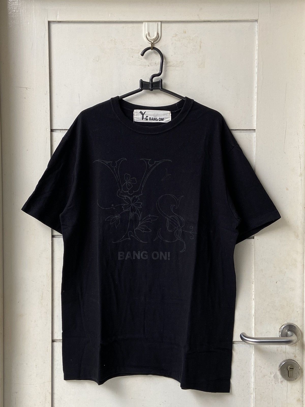 Y-3 × Yohji Yamamoto Embroidered Skull Yohji t-shirt | Grailed