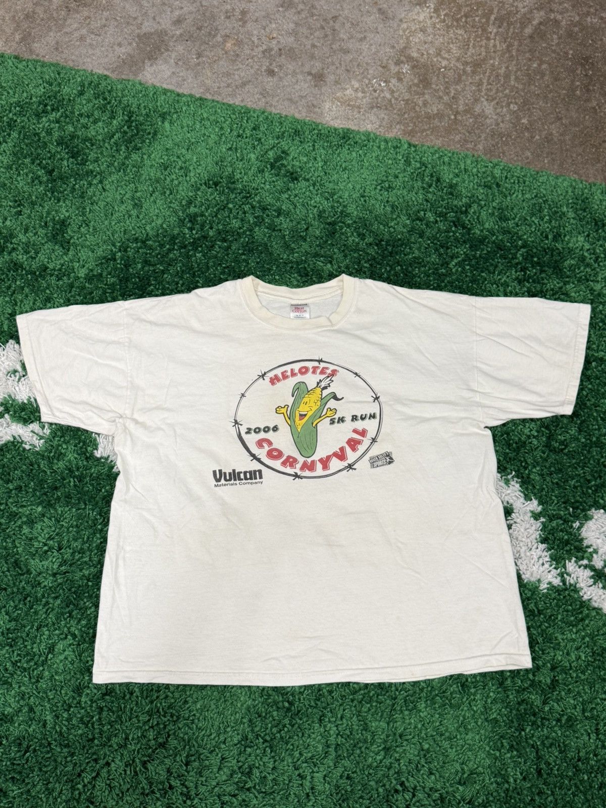 Vintage Vintage Helotes Corn Cartoon Mexico Food Snack Logo Tee XL Size US XL / EU 56 / 4 - 2 Thumbnail